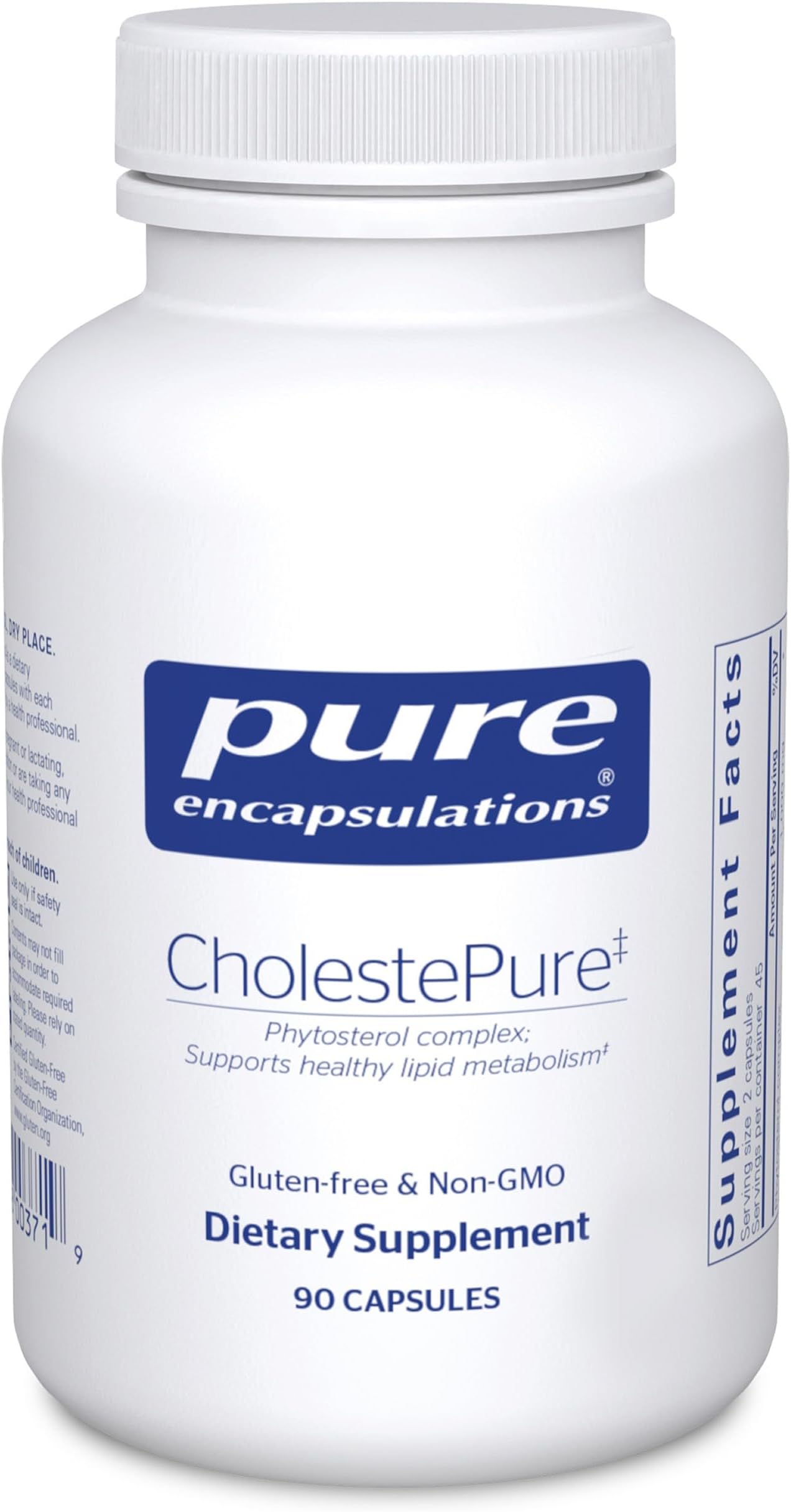 CholestePure | Supplement to Support Cardiovascular Health, Enzyme Function, and Lipid Metabolism* | 90 Capsules