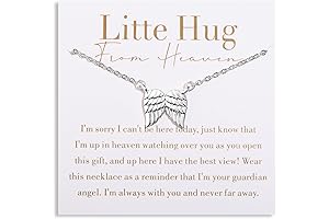 Angel Wings Memorial Necklace - Cherish the Memories of Your Loved One