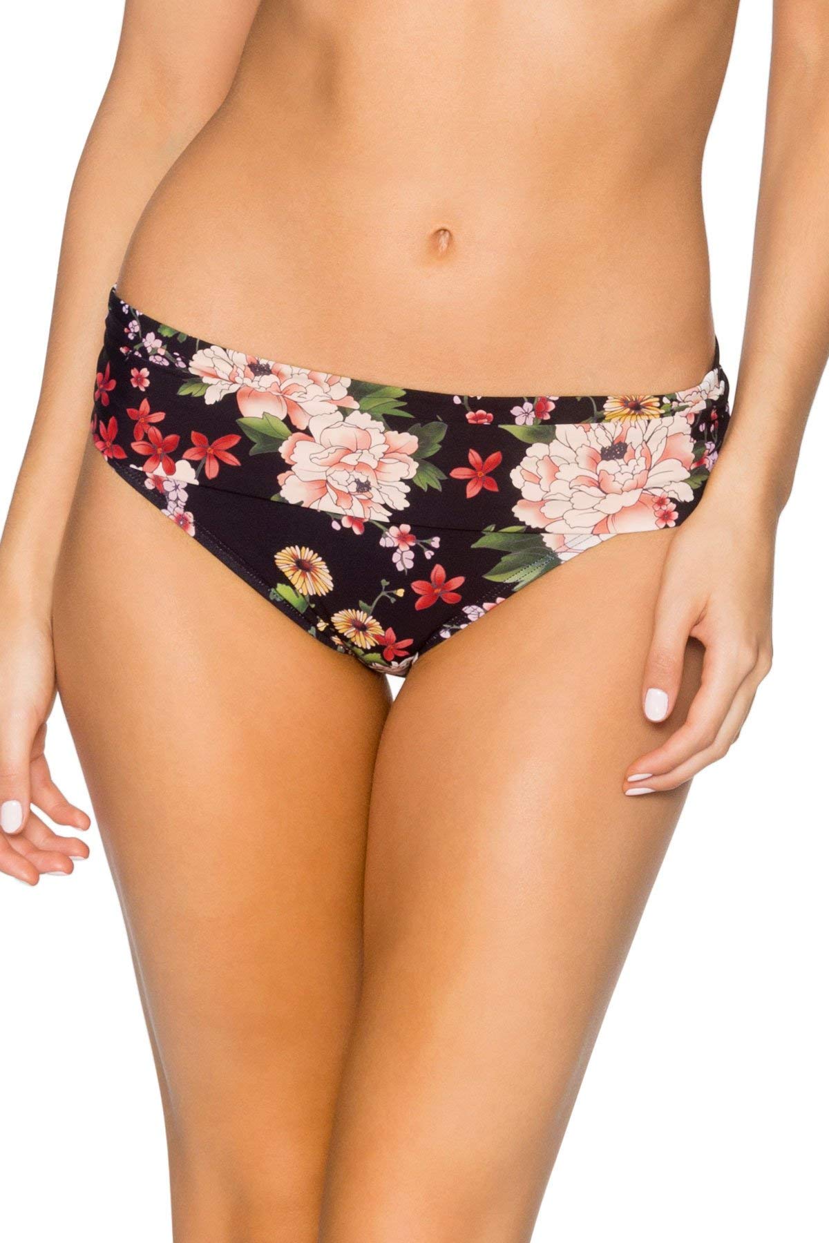 Women's Unforgettable Shirred Band Bikini Bottom Swimsuit-image-9