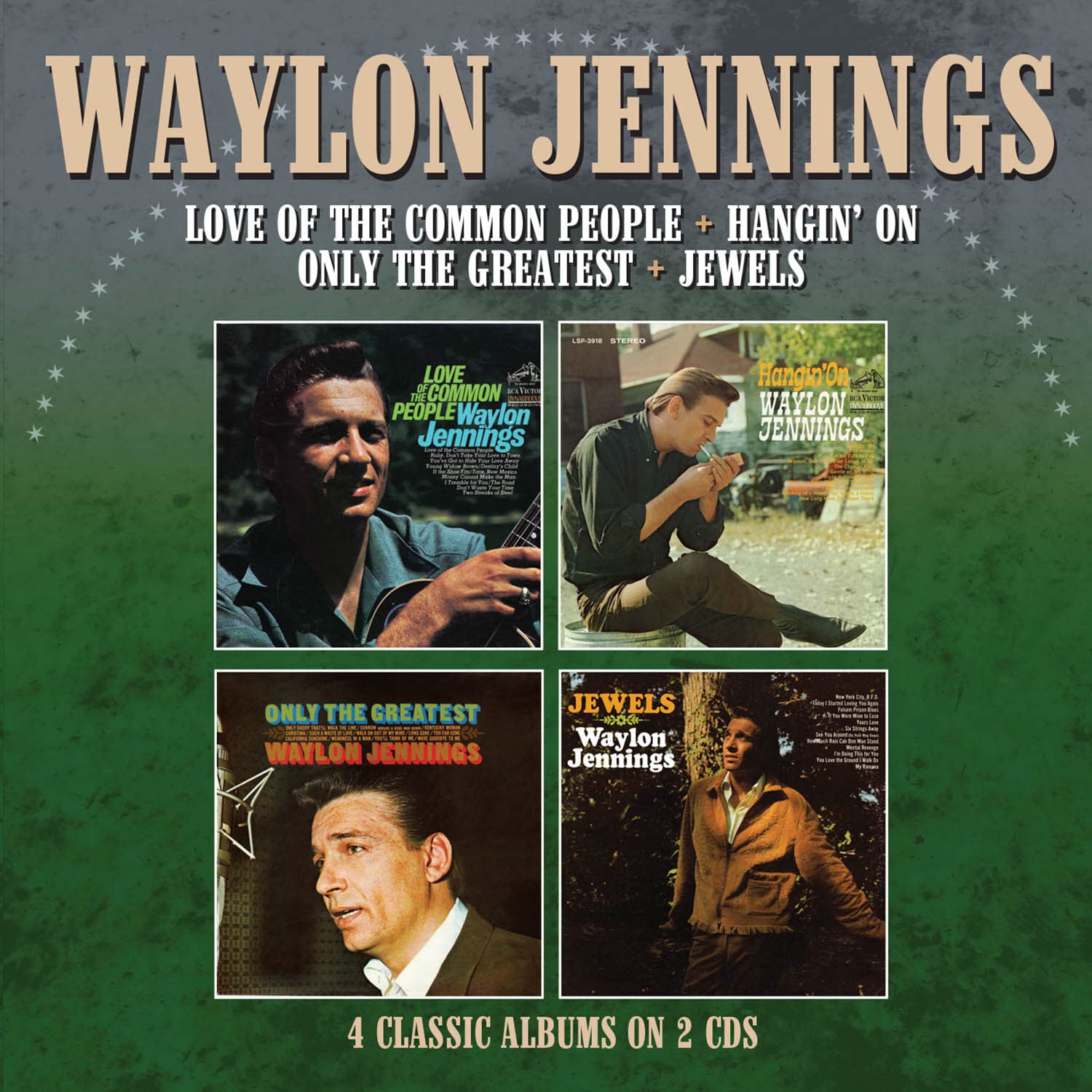 Love Of The Common People / Hangin' On / Only The Greatest / Jewels (4 Albums On