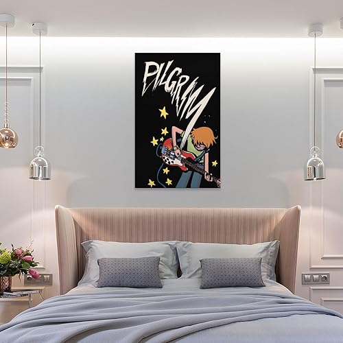 Miniatura 8 de Scott Pilgrim Vs. The World Movie Poster Aesthetic Cool Pictorial Wall Art Paintings Canvas Wall Decor Home Decor Living Room Decor Aesthetic