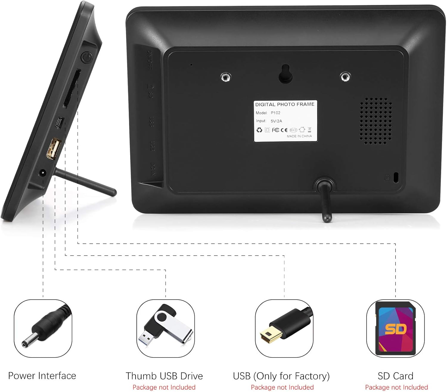 Best Deal KOT 10inch Wi-Fi Digital Picture Frame 1920x1080 IPS Touch Screen, Built in 16GB Memory, Share Photo and Video via OURPHOTO APP, Cloud, Email, Support Thumb USB Drive and SD Slot, Music Player (Black) One-Day Sale: Up to 40% Off KOT 10inch Wi-Fi Digital Picture Frame 1920x1080 IPS Touch Screen, Built in 16GB Memory, Share Photo and Video via OURPHOTO APP, Cloud, Email, Support Thumb USB Drive and SD Slot, Music Player (Black)