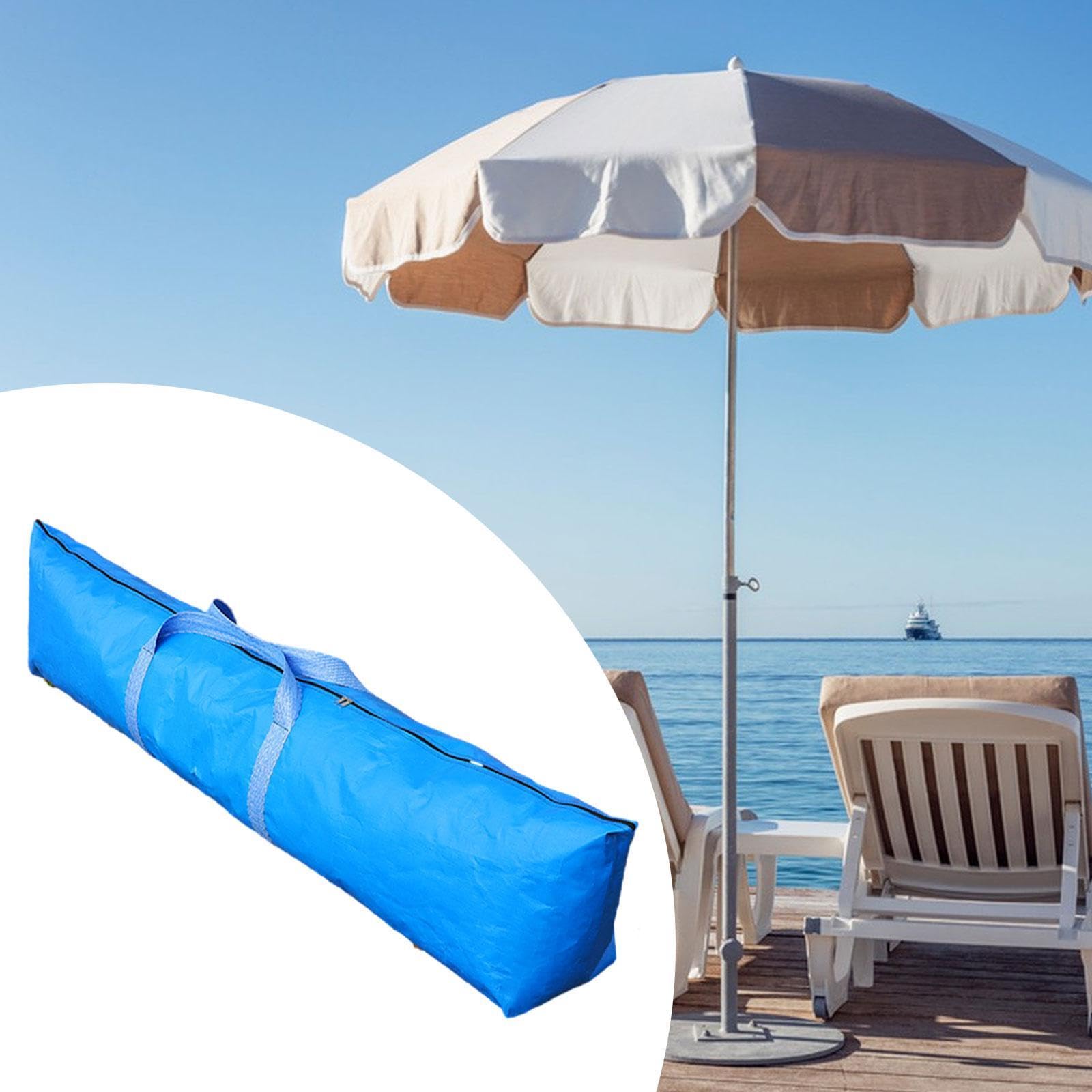 Aufbewahrungstasche für Sonnenschirme – Wasserdicht, Praktisch, Faltbar, mit Tragegriff – Ideal für Terrasse Und Garten, Regenmehlbeutel, 160cmx24cmx42cm