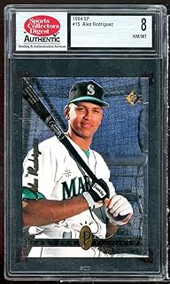 Alex Rodriguez Rookie Card 1994 SP #15 SCD 8 NM-MT