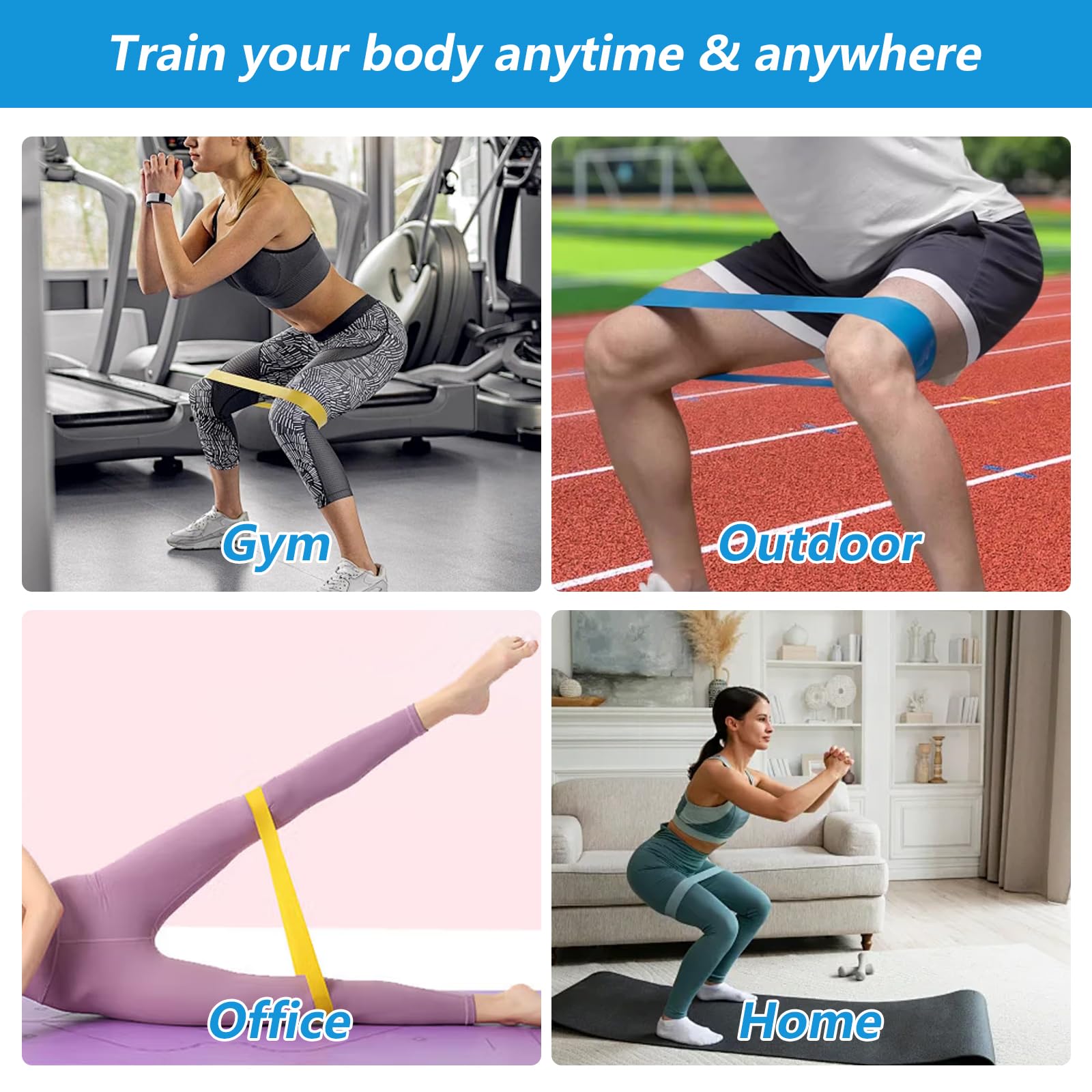 Fasce Di Resistenza Elasticizzate Fasce Elastiche Esercizi Pull Up Assist, Pilates, Allenamento In Palestra A Casa, Allenamento La Forza Da 15,97 € | DHgate