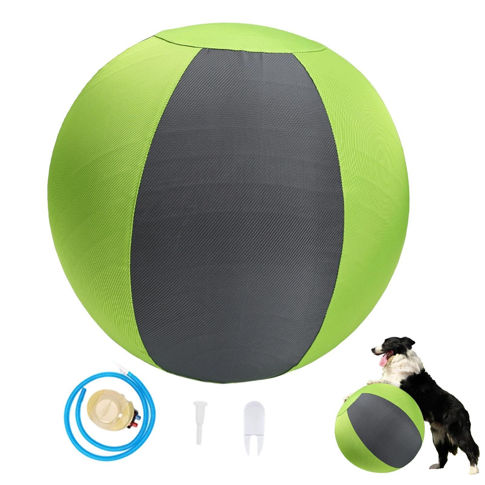 Pelota gigante pastoreo para perros Mordedor Inflable Cachorros | Juguete ejercicio cachorros Dueños de mascotas, amantes de animales, entrenadores, patio, jardín, parque, piscina