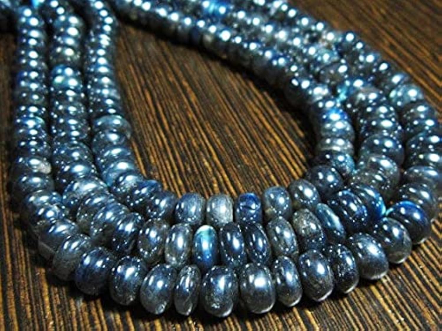 Mystic Labradorite perles rondelles AAA régulières sans défaut pour bijoux