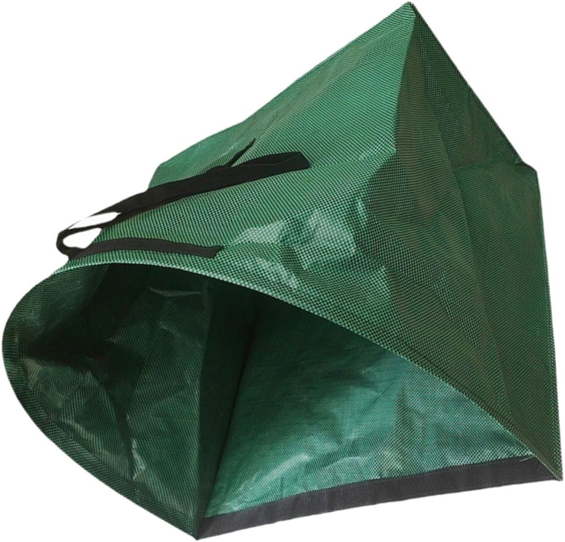 Garden Leaf Bags Large Capacity Sturdy Yard Waste Container Leaf Collector Bag Handles for Outdoor Cleaning