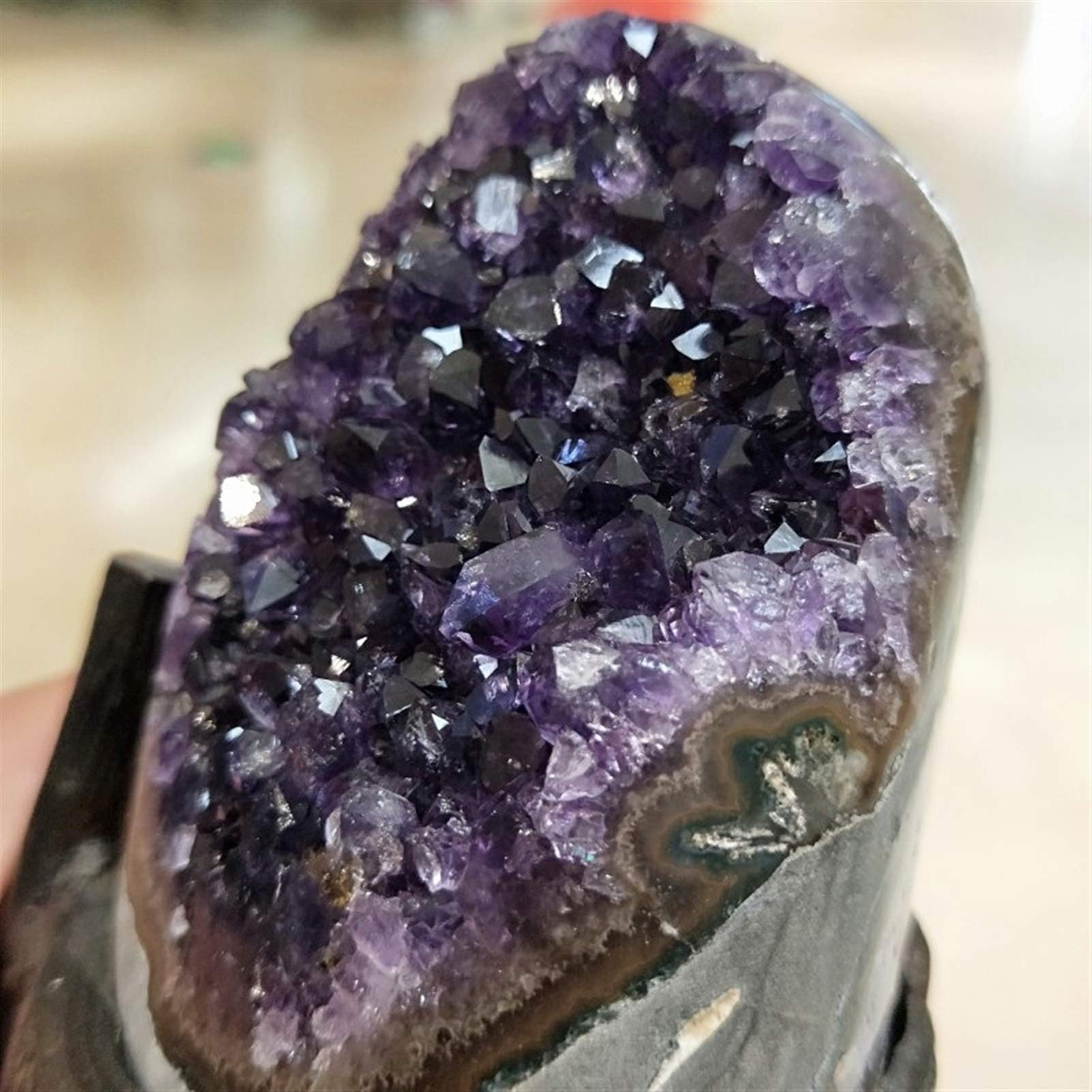 アメジスト　クラスター　原石 Amazon.co.jp: Sairui 500-800g天然アメジストクラスター