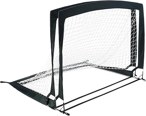Miniatura 1 de Tienda Basics Red de portería de fútbol portátil desplegable para entrenamiento en el patio trasero