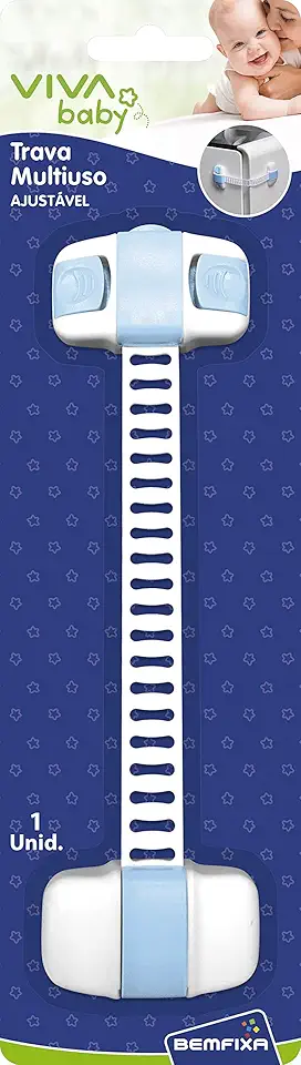 Vivababy Trava Multiuso Ajustável Branco/Azul