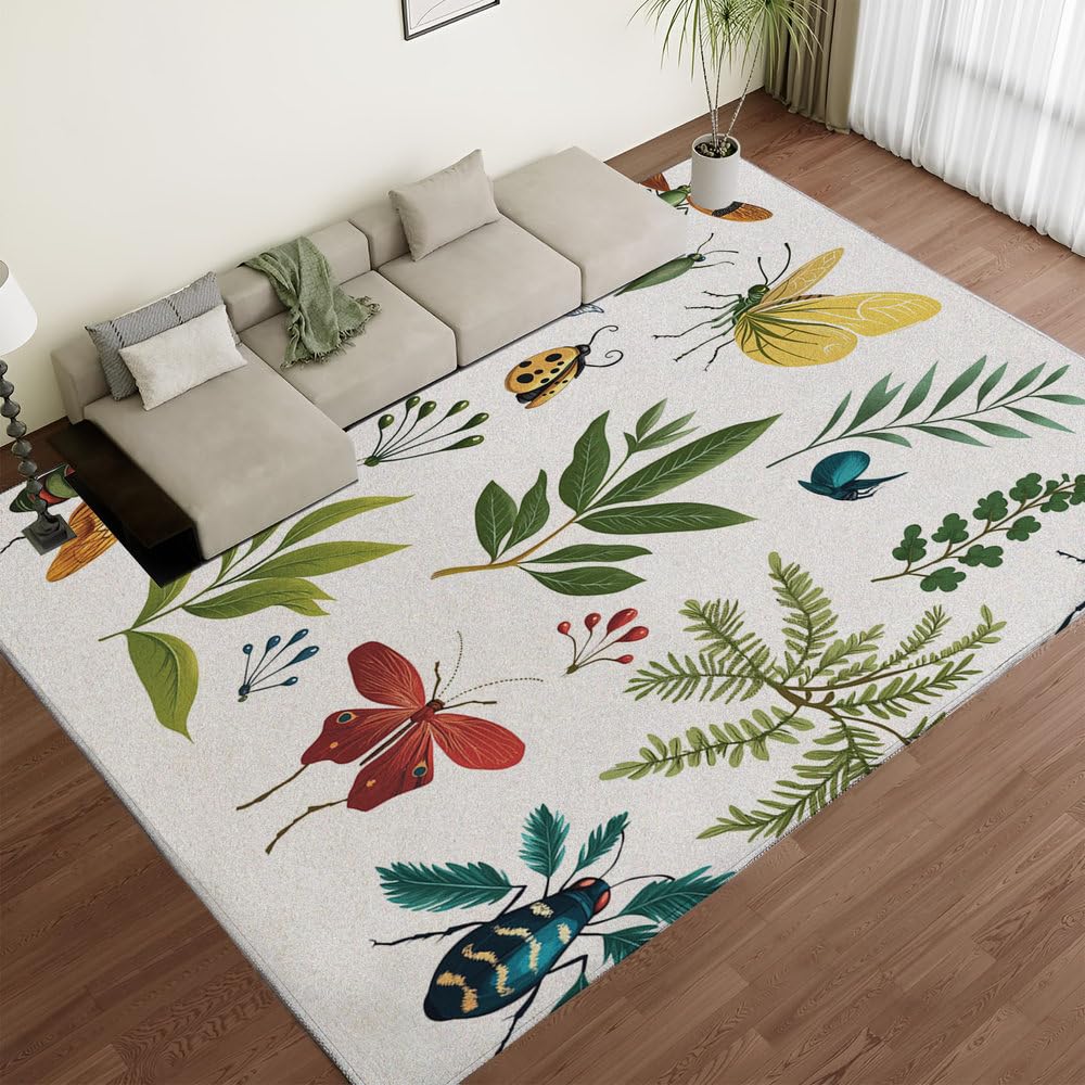 Tapis de salon vintage pour créer un coin lecture doux et chaleureux