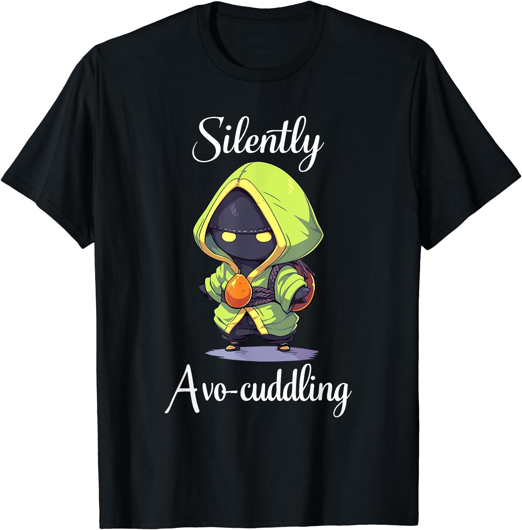 Avocado Ninja Avocado Fitness Health Lover Fruit Lover T-Shirt
