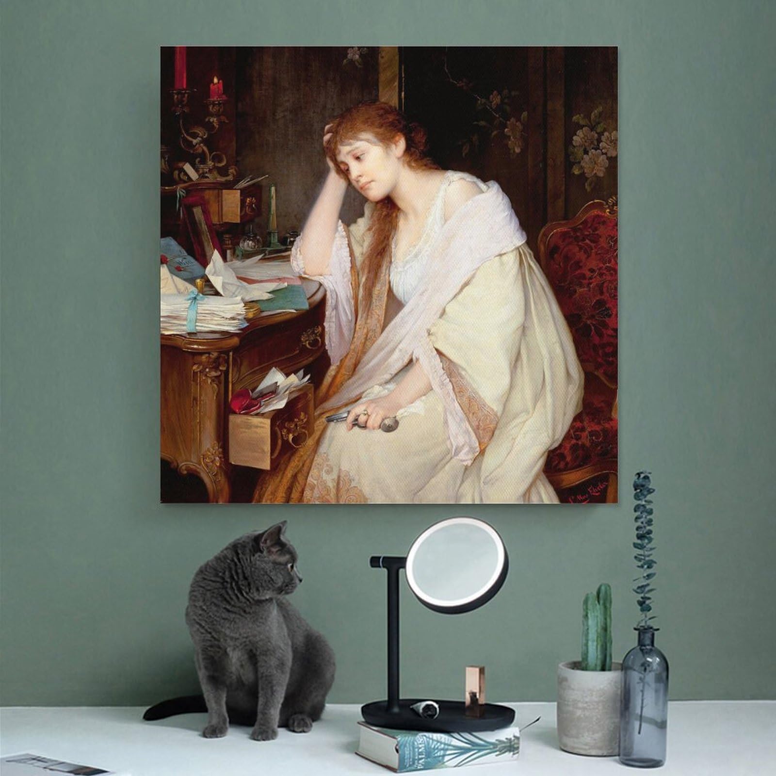 Amazon.com: IXapa Luisa Max-Ehrlerová,Telegram,art Prints,Vintage
