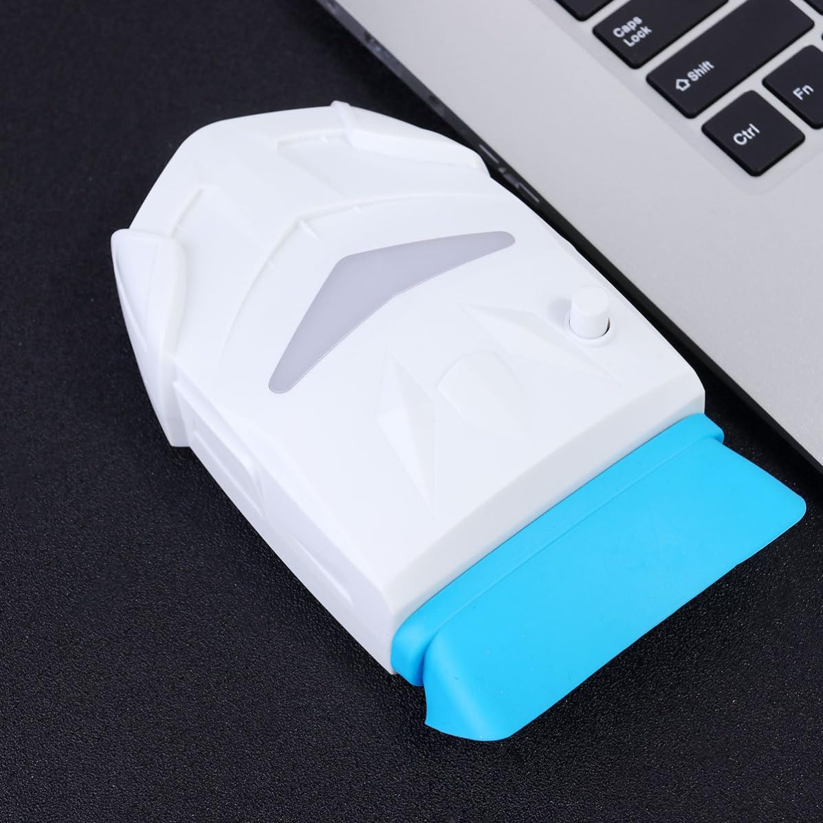 BESPORTBLE USB Accessory Dissipation Efficient and Cooling and Heat for Radiator Cooler with Quiet Operation White Plastic Body, Side Suction Laptop Computer