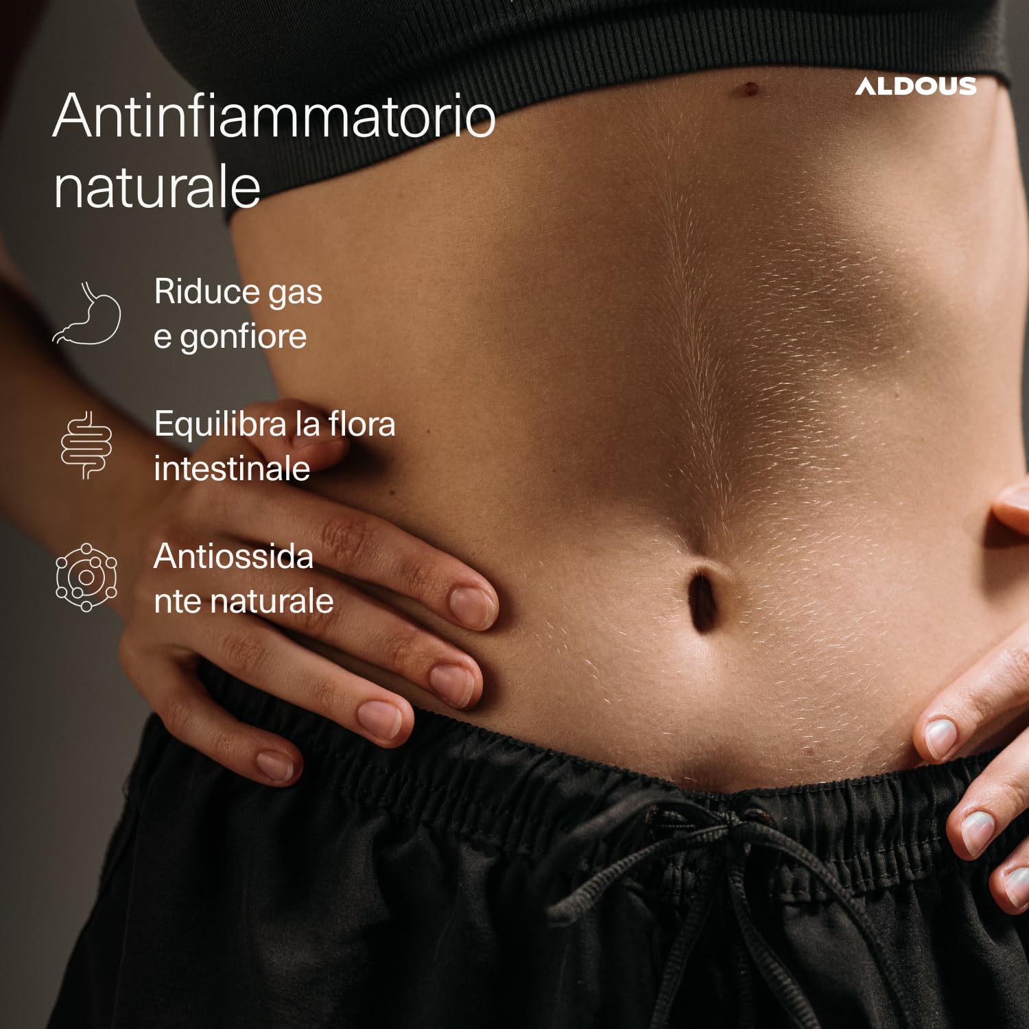 Curcuma e Zenzero con Pepe Nero + PROBIOTICI - 2500mg - 120 Caramelle Gommose - Sapore Naturale di Mango e Zenzero Piccante - Curcuma, Piperina - Antinfiammatorio Naturale Gonfiore Addominale - ALDOUS