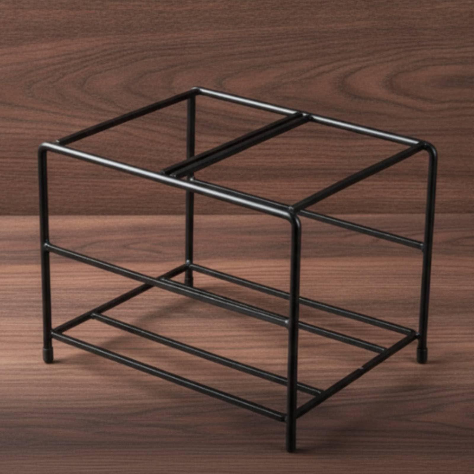 Soporte para Dispensador Vertical | Resistente, Estante Metálico para Dispensadores, Cocina, Baristas, Estante 1L