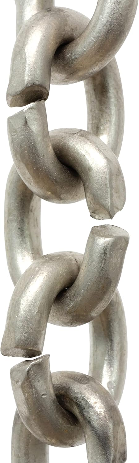 RCH Hardware CH-25-PB-3 Decorative Solid Chain for Hanging, Lighting-Small Standard Un-Welded Links (3 ft/1 Yard) (Polished Brass)