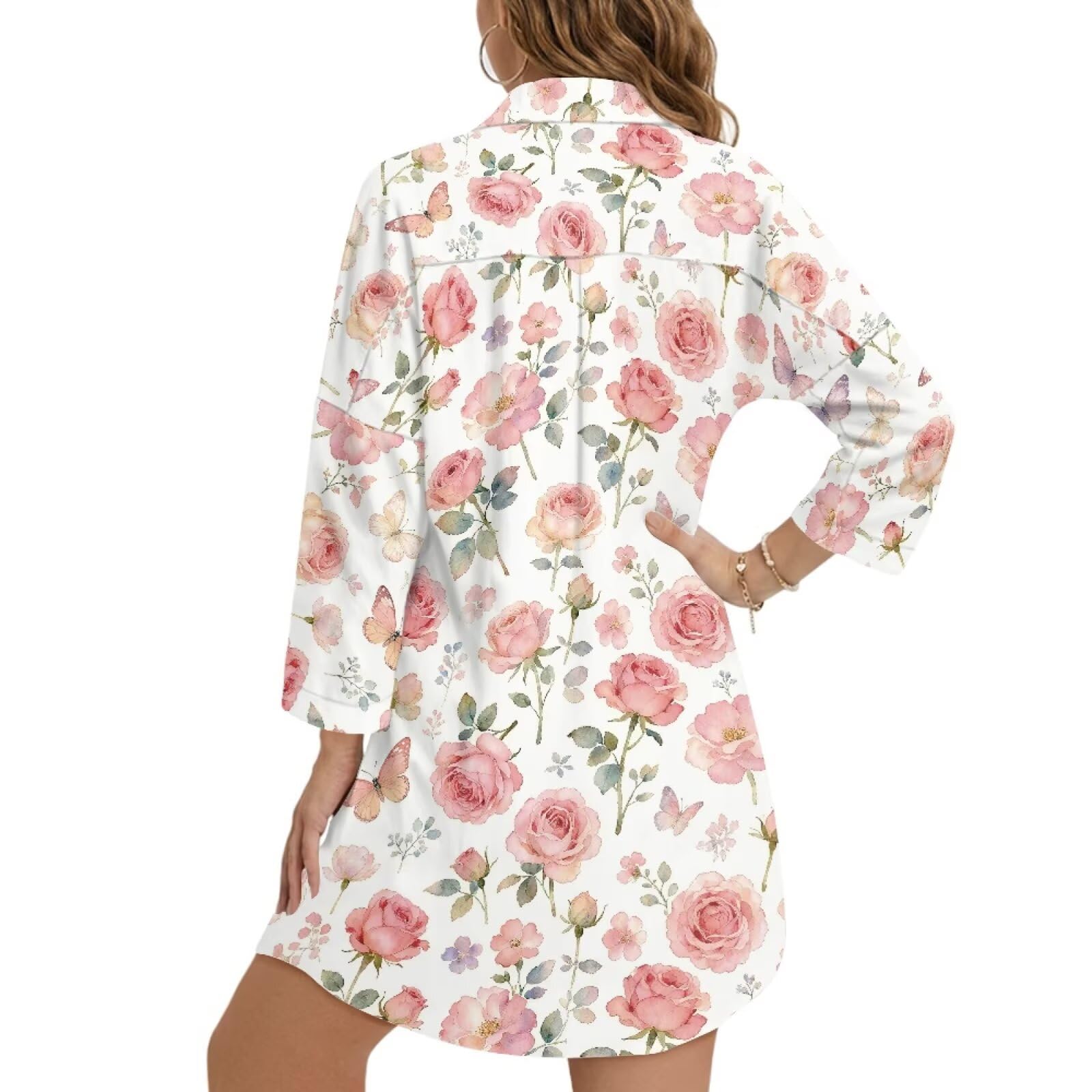 Salida de baño para mujer, salida de baño con botones, vestido de playa, camisa de verano para playa