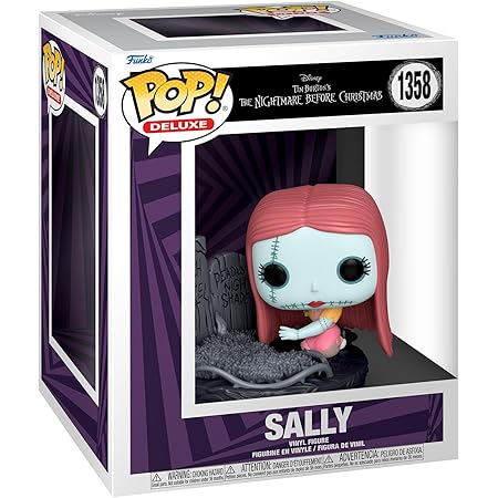 Funko Pop! Disney: The Nightmare Before Christmas 30th - Sally With Gravestone - Figura de Vinilo Coleccionable - Idea de Regalo- Mercancia Oficial - Juguetes para Niños y Adultos - Movies Fans