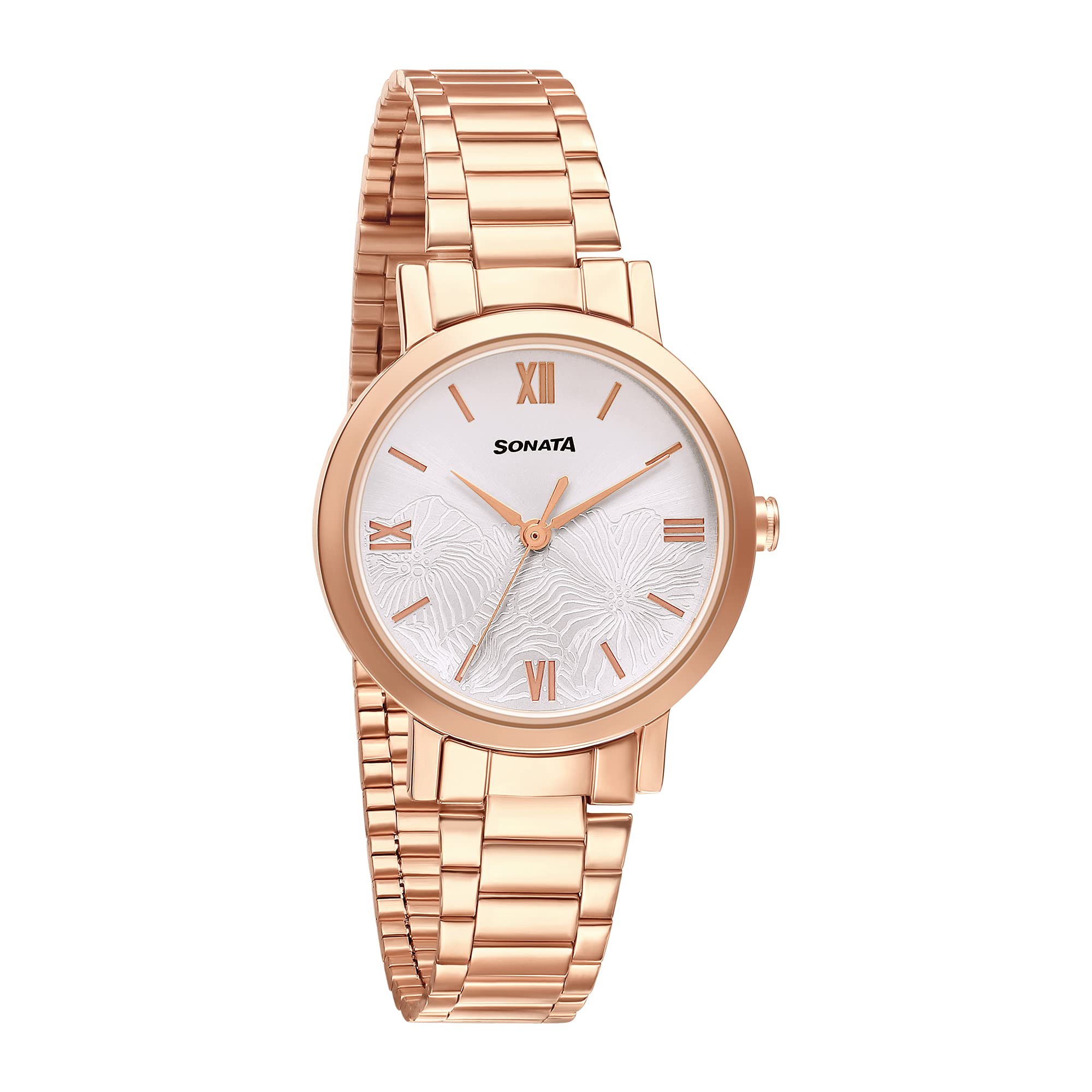 Sonata Linnea Silver Dial Women Watch with Stainless Steel Strap-NS8174WM01 (B09GVHYL22) Amazon Price History, Amazon Price Tracker