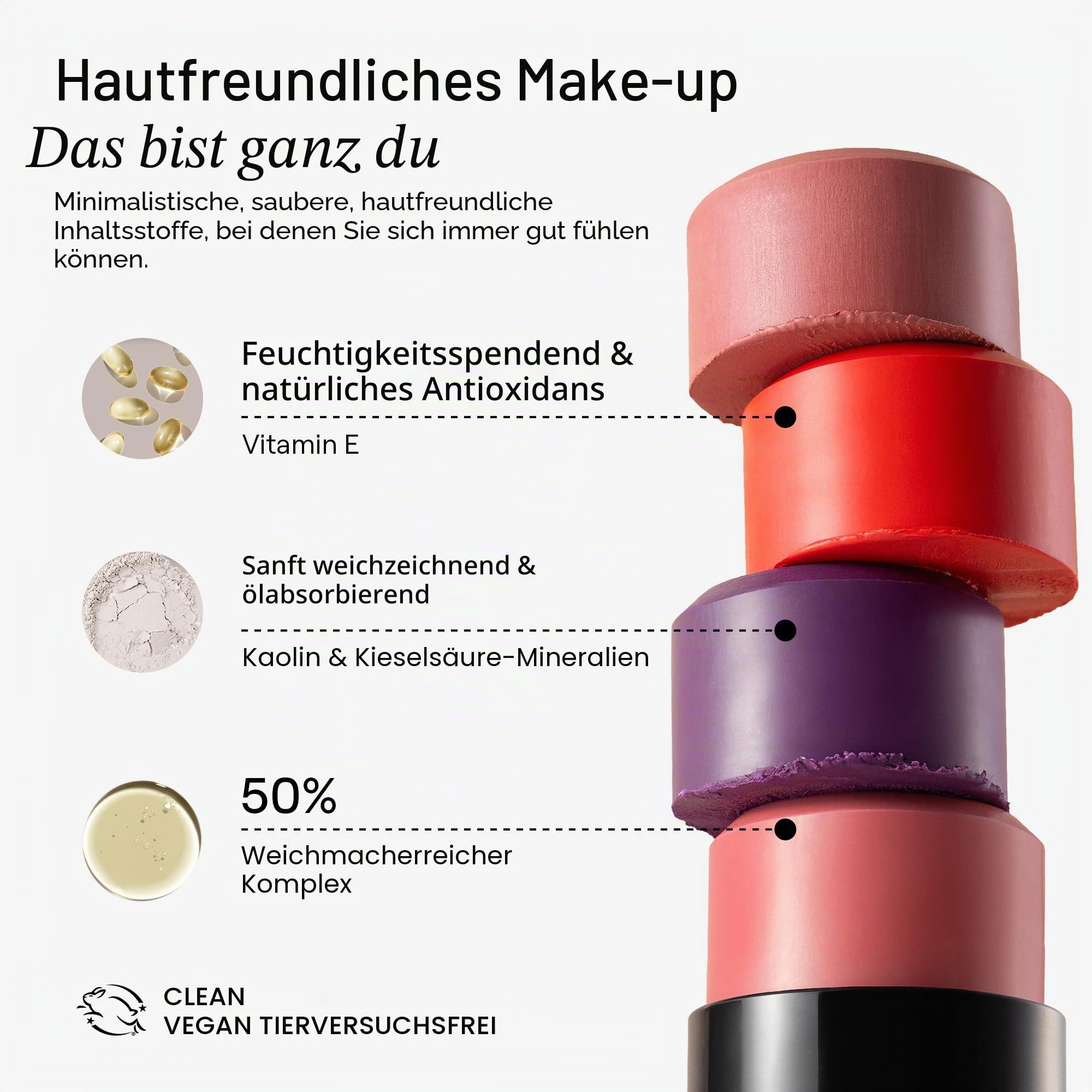 NUDESTIX Nudies Matte Blush Stick Bare Back – Creme Rouge Stick – Natürliches Mattes Finish, Langanhaltend, Vegan – Für Wangen, Augen & Lippen 7g