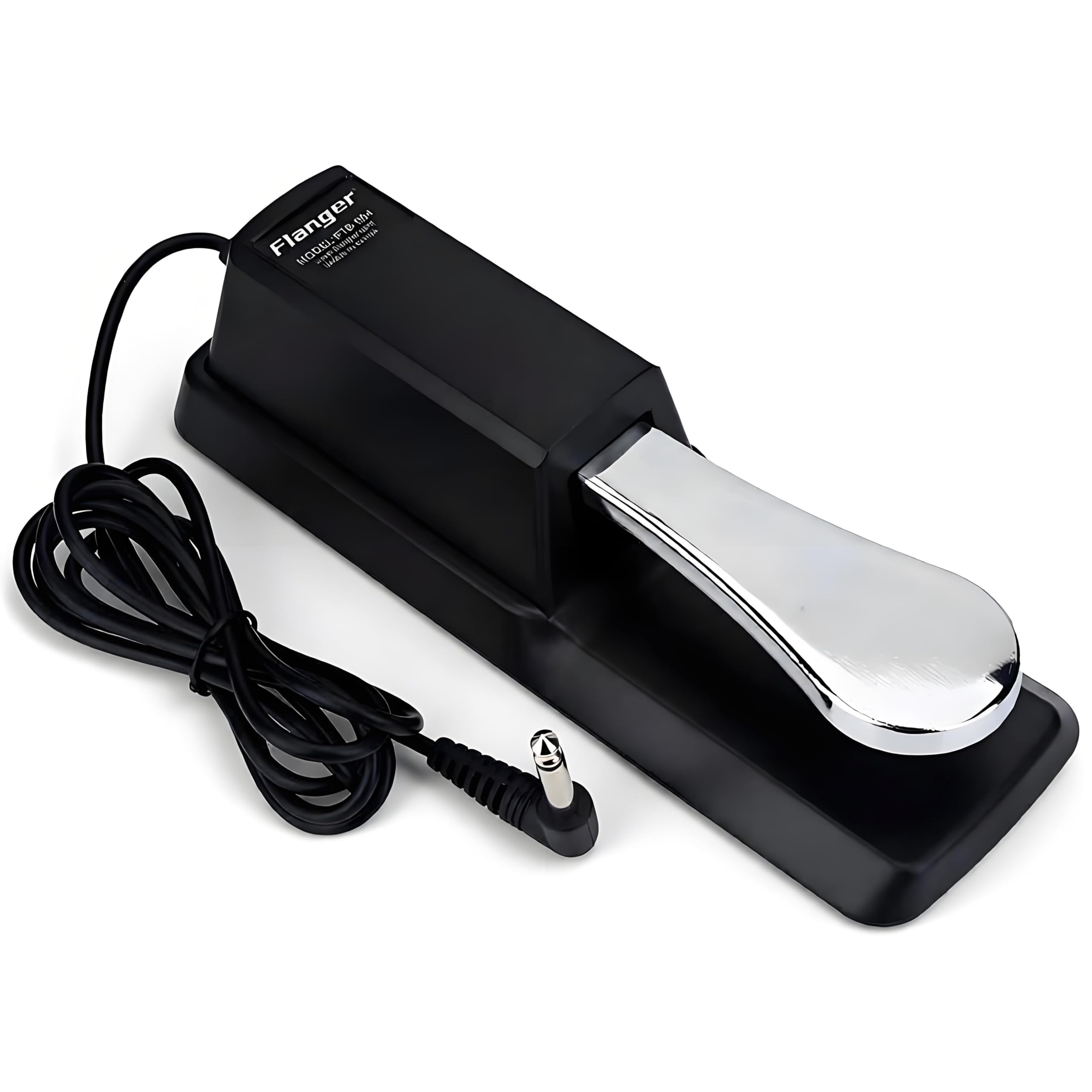 Dilwe Pedale Sustain per Tastiera, Pedale Digitale Universale per Pianoforte con Fondo Antiscivolo Adatto per Tastiera