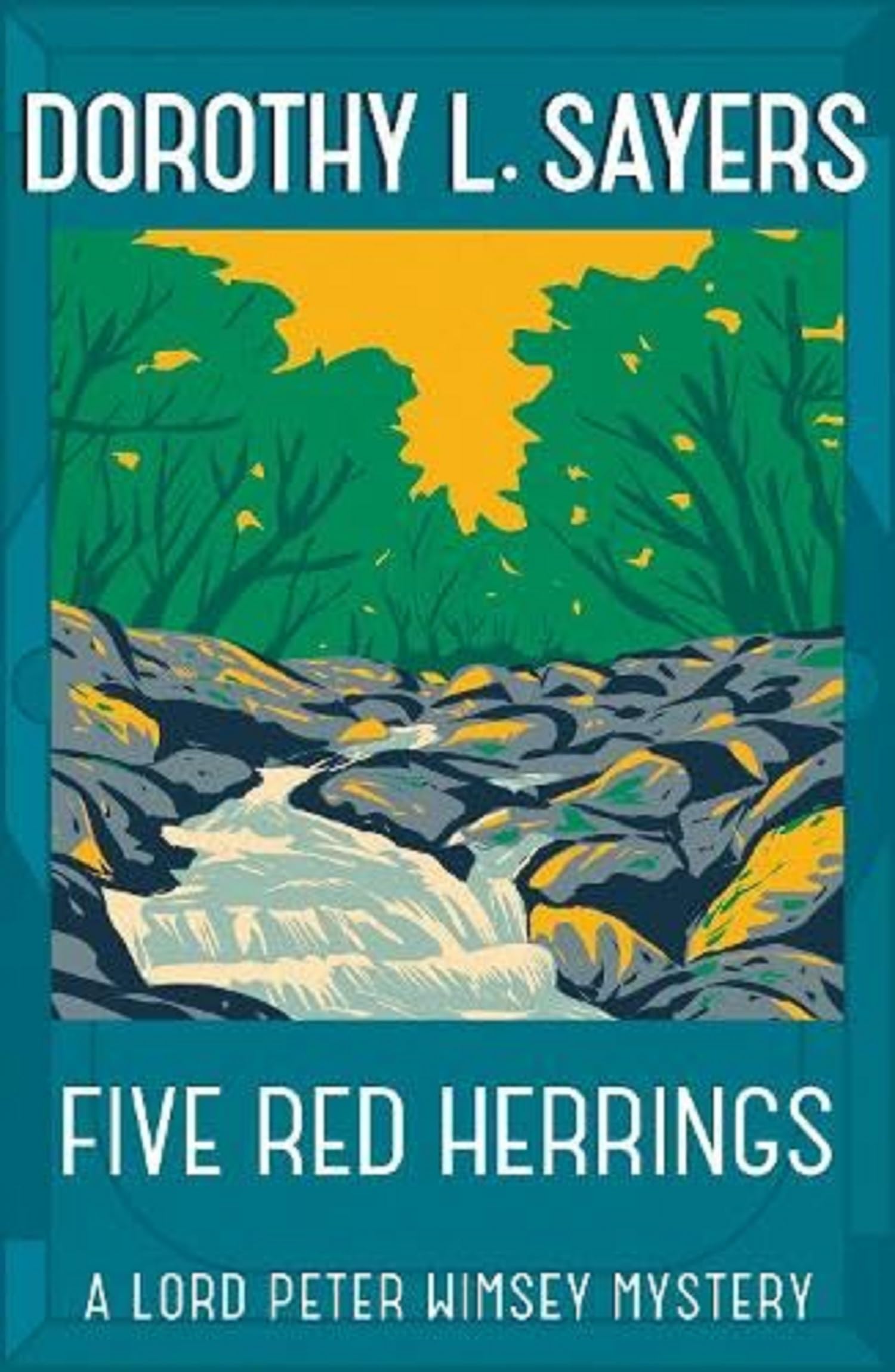 Dorothy L Sayers Five Red Herrings Paperback Book