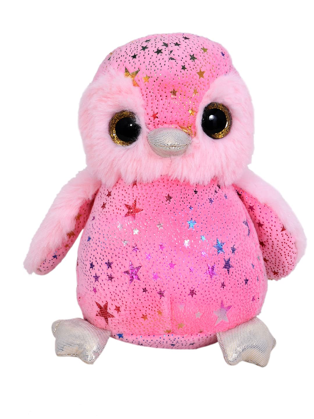 Buy Mirada Plush Stuffed Cute Pink Foil Penguin Soft Toy Huggable Penguin with Glittery eye