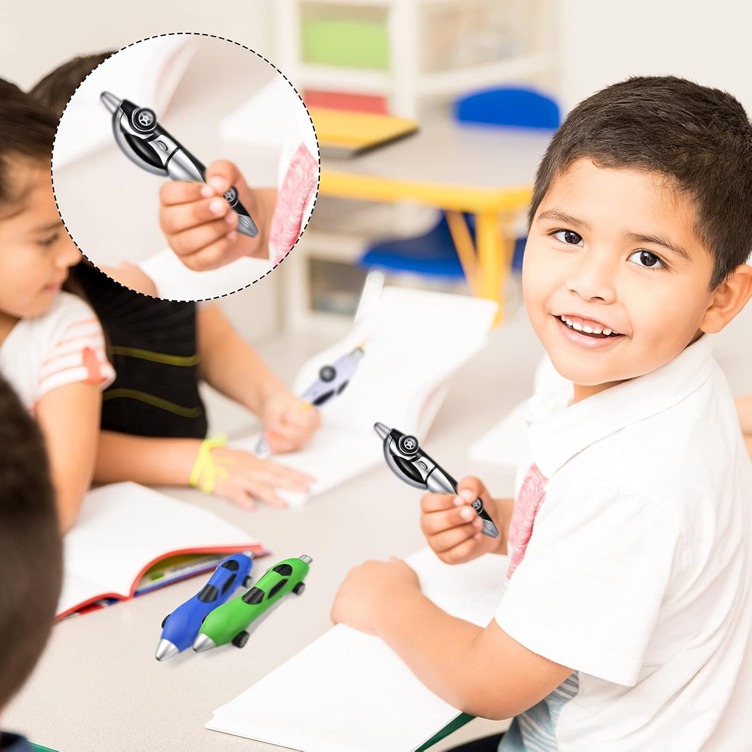 20 Pieces Car Pens Interesting Racing Car Pens Fun Cool Pencils for Office Stationary Supplie