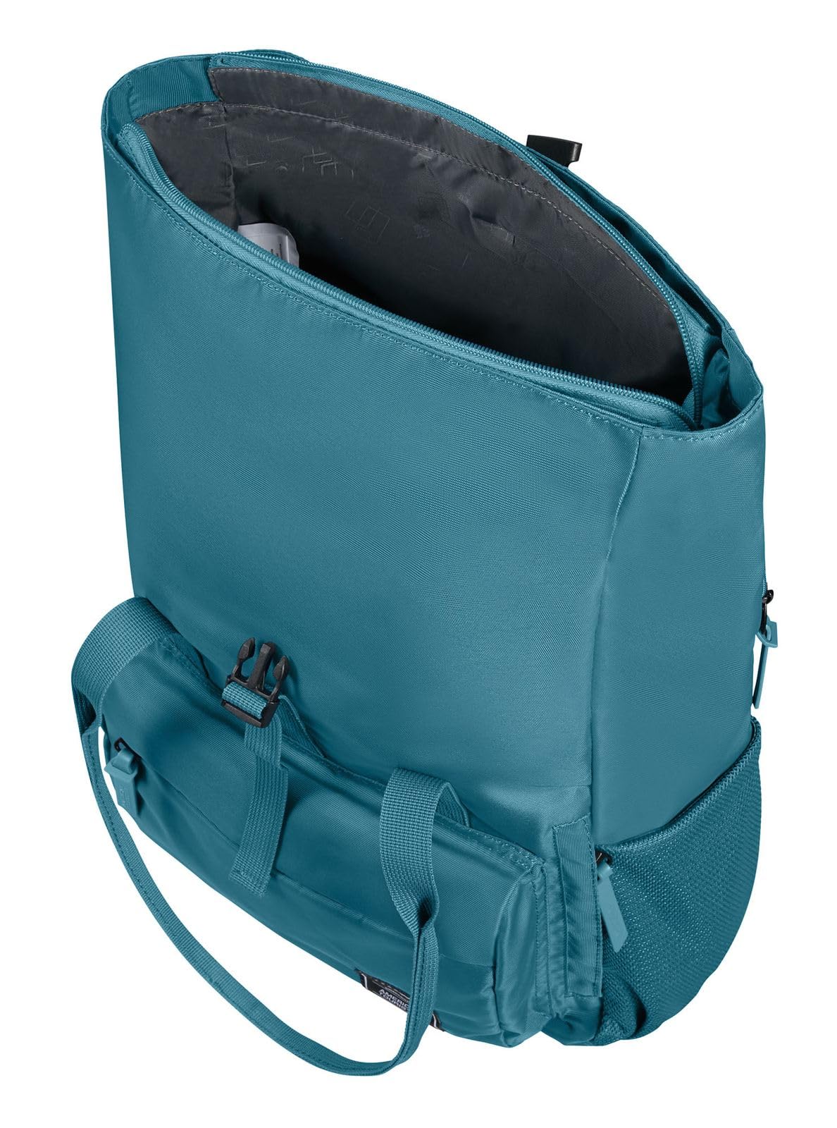 American Tourister Urban Groove UG25 - Mochila PC 15.6" (42.5 cm) - Mochila Business & Escolar con Portabotellas, Ergonómica, Ligera, Smart Sleeve - 20.5L - Breeze Blue