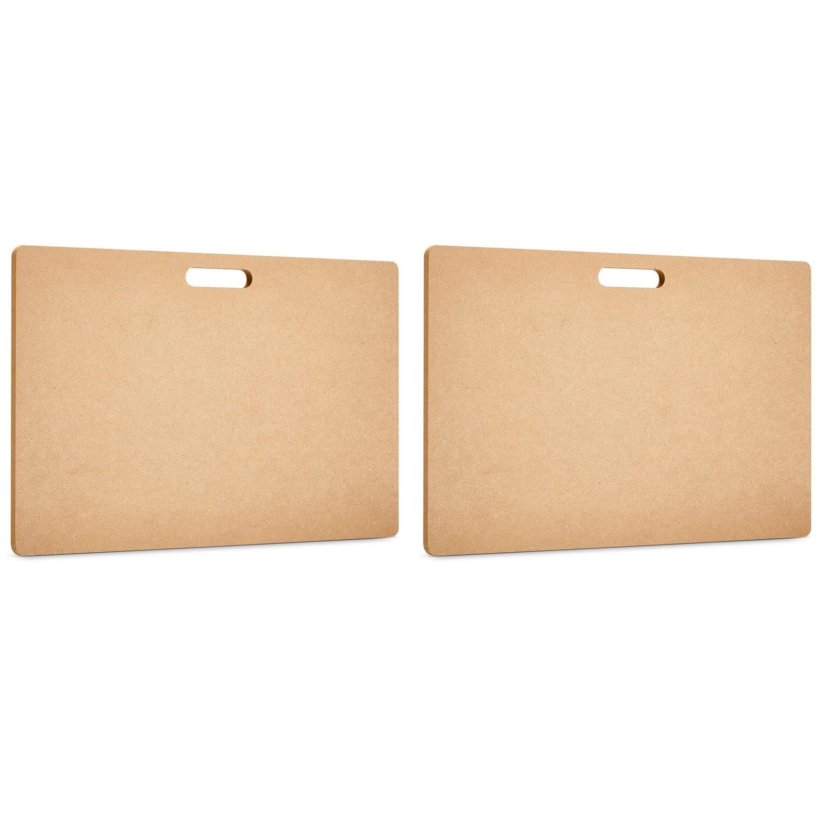 2X Clay Wedging Board with Handle - 11.7x17.6Inch Clay Board for Ceramics, Clay Crafts, and Pottery 8mm Thickness