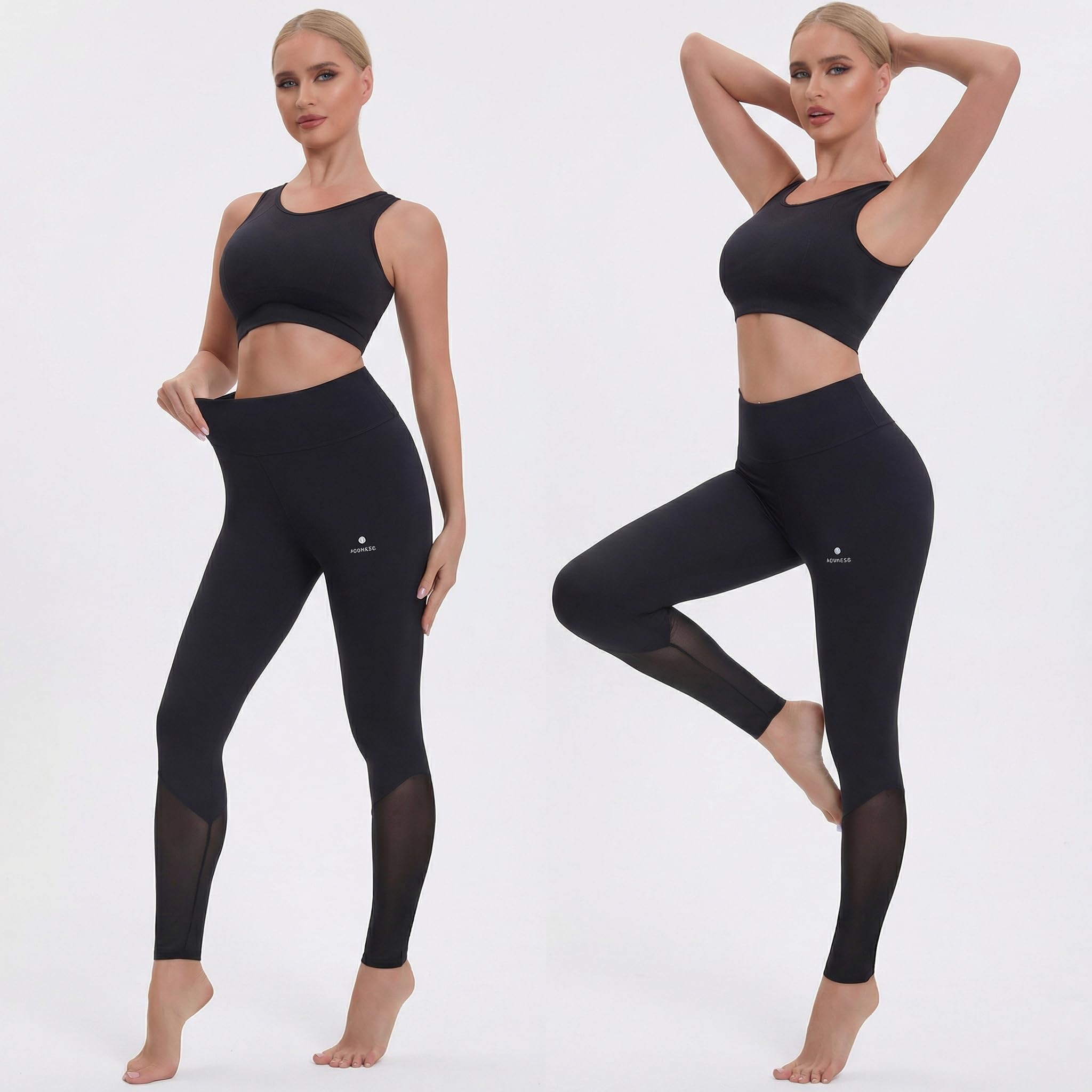 ANAISSA Leggins Mujer Chiara Cintura Alta. Mallas Deportivas Efecto Sculpt Push Up Vientre y Caderas. Leggins Deportivos Mujer Tedjido 3D Sin Rozaduras. Mallas Deporte Mujer Termorregulador