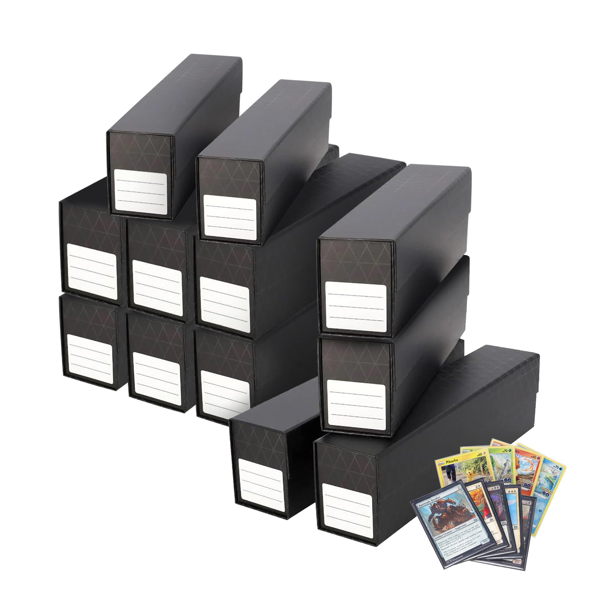 Amazon.com: BCW QuickFold Card Boxes for Sleeved Cards - 12 Pack