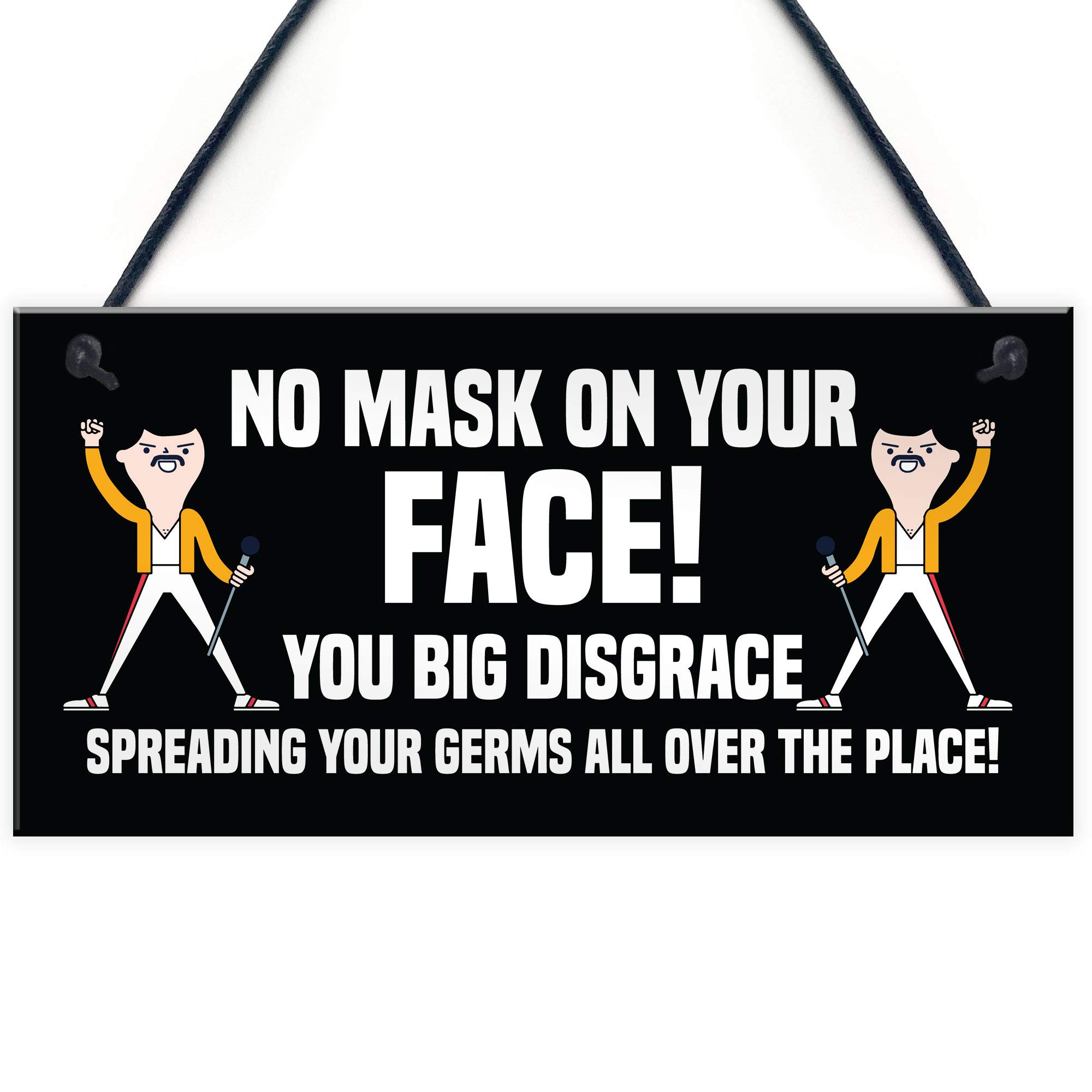 Funny Freddie Sign Hanging Home Bar Man Cave Pub Plaque Lockdown Gift