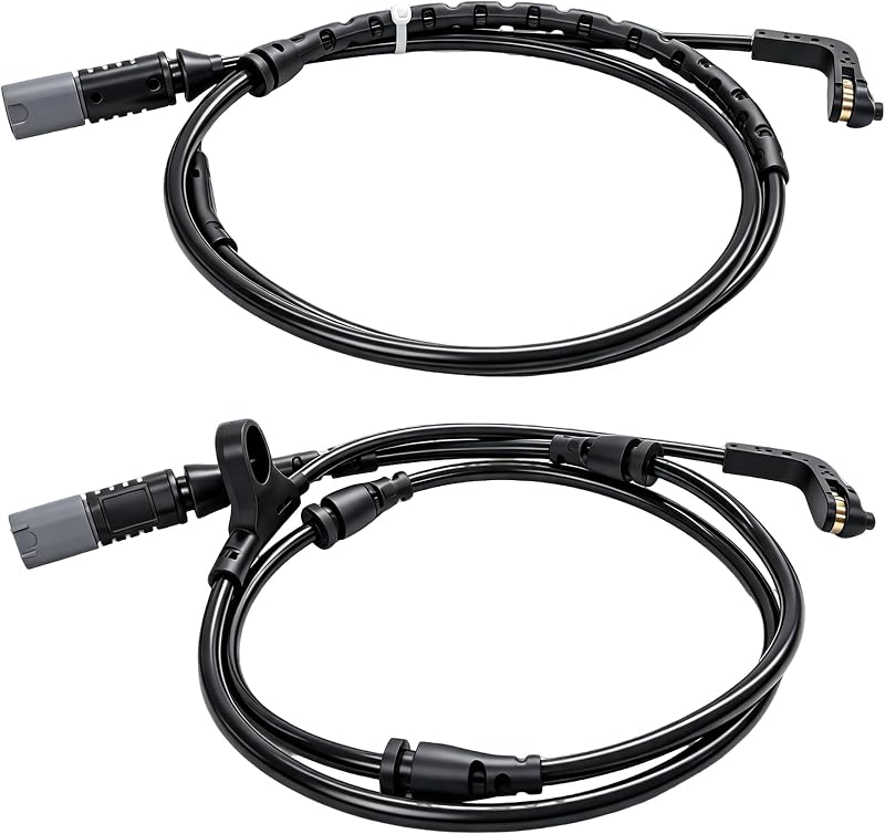 Sensor de desgaste da pastilha de freio dianteiro e traseiro HiSport para BMW X5 e X6 – 2 unidades