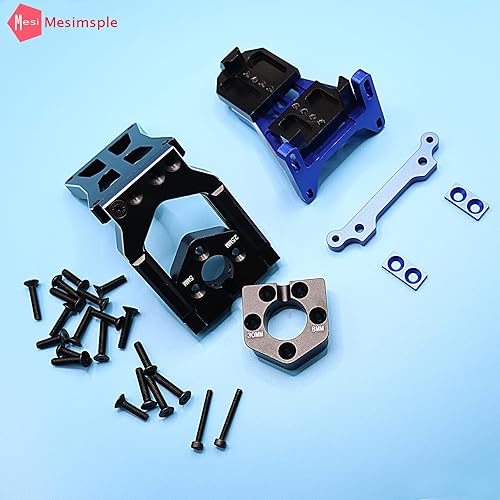 Miniatura 7 de Mesimsple Soportes de motor Alloy X maxx 7760 para 15 X-Maxx 6S y Xmaxx 8S Montaje de motor delantero y trasero y actualizaciones de camión 16 XRT 8S