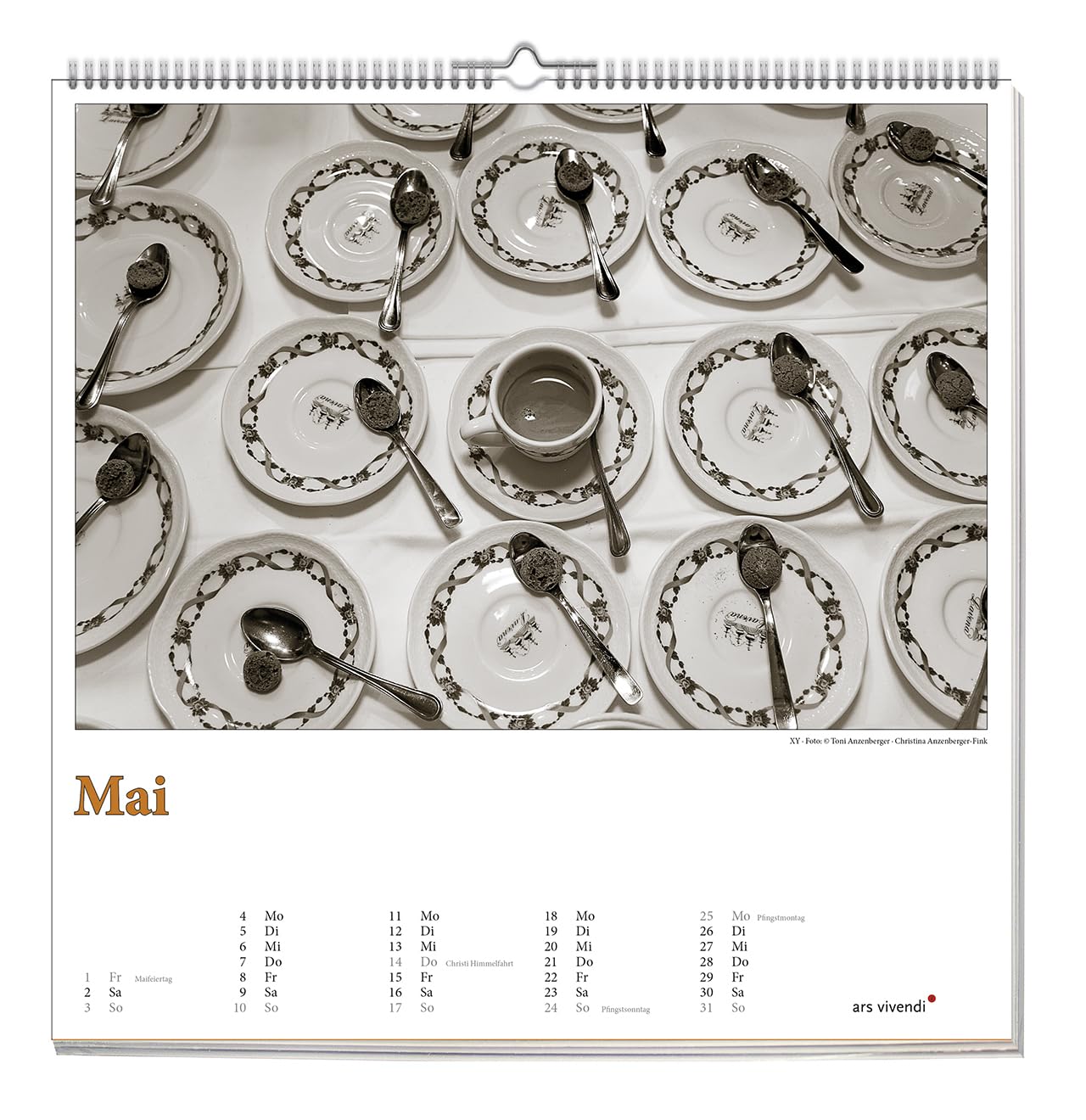 Caffè d’Italia 2026 – Wandkalender mit italienischen Cafés, Bildern & Zitaten - Ein Jahr Dolce Vita für Kaffeeliebhaber