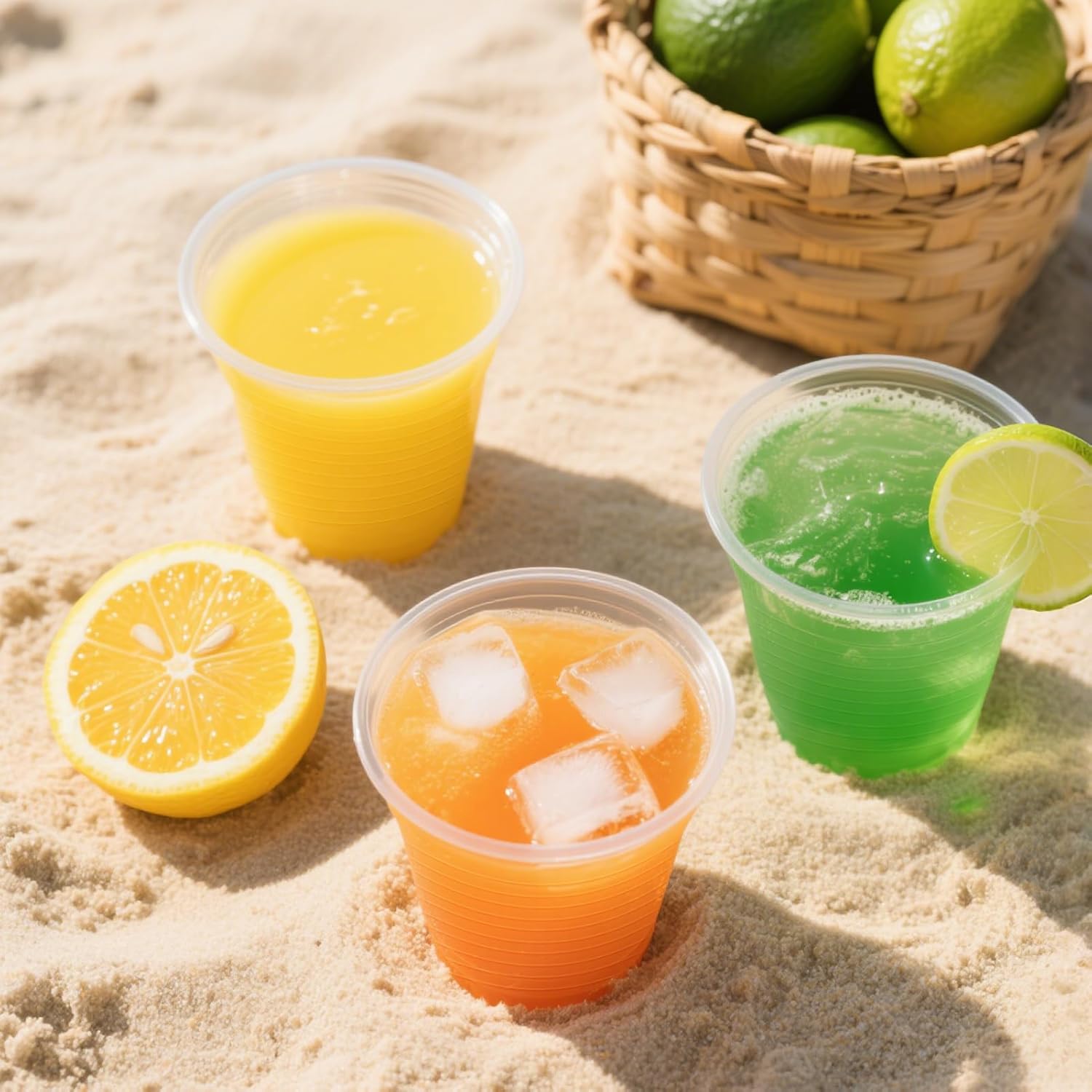 SIUQ 600 Pack 5 oz Clear Plastic Cups, Small Disposable Bathroom Mouthwash Cups, Hot/Cold Beverage Drinking Cup for Party, Picnic, Travel, Halloween, Christmas - Image 4