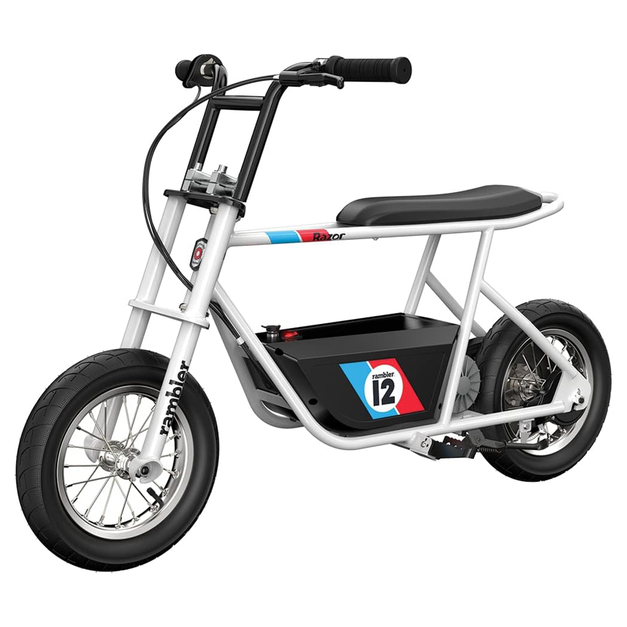 邦楽 RENNY AMY 18 RAZOR BORN Razor Rambler 12 for Ages 13+ – 24V Electric Minibike with Retro