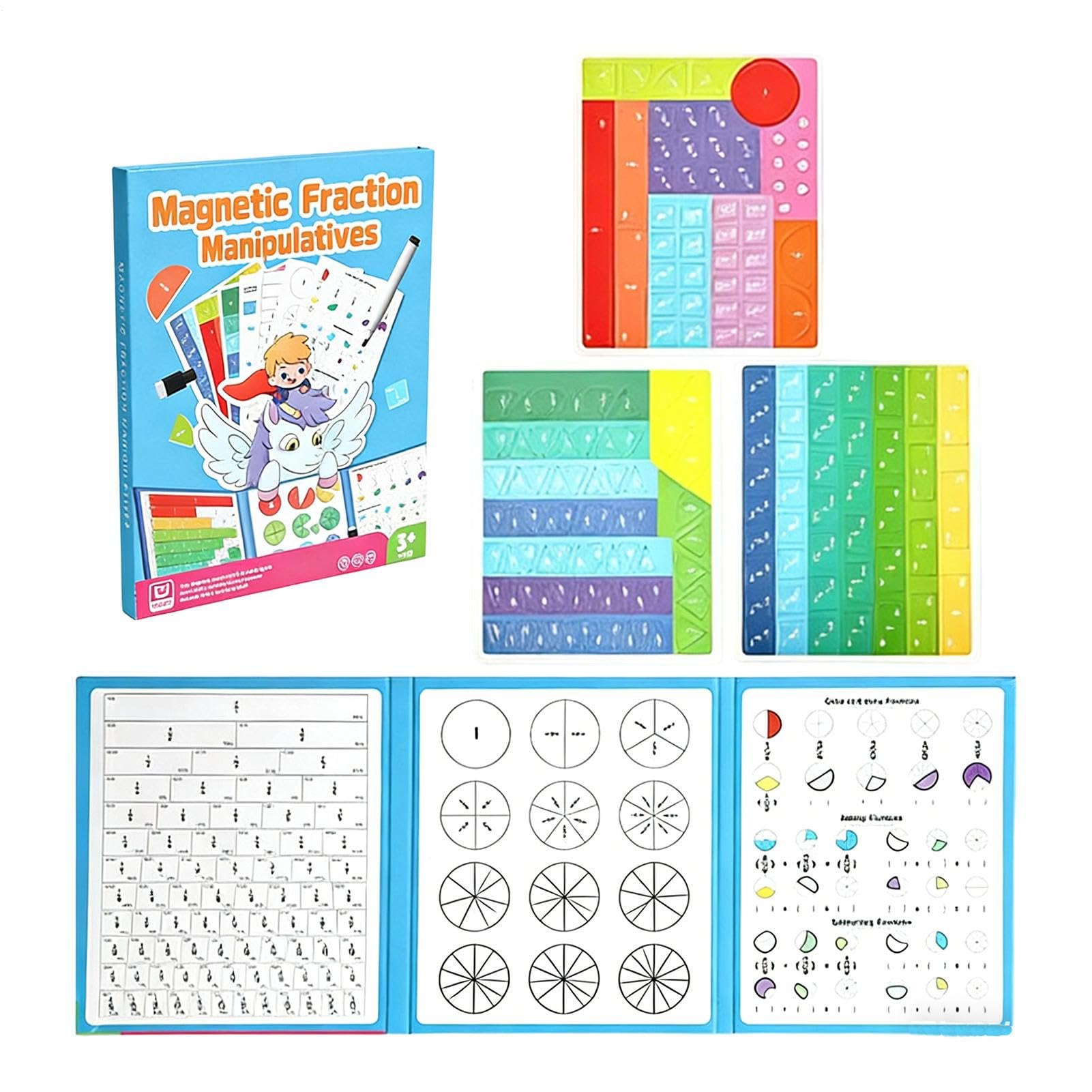 Jeu puzzle éducatif pour comprendre les fractions en classe - 8