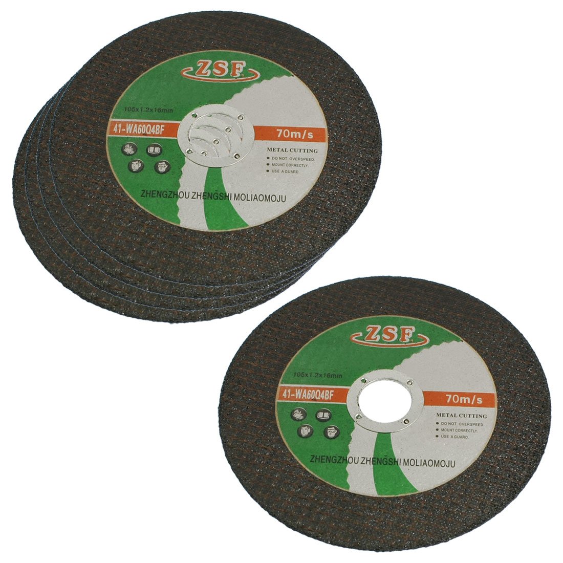Aexit 5 x Abrasive Wheels & Discs 16mm Inner Diameter Disc Abrasive Grinding Wheel Metal Grinding Discs Cutting Tool