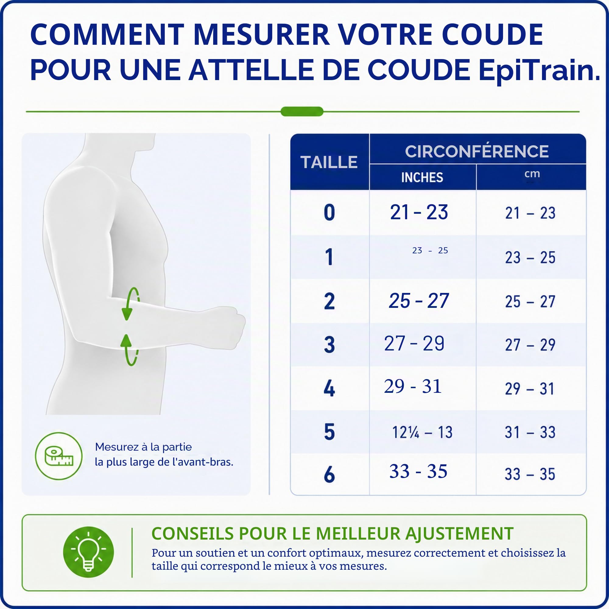 BAUERFEIND EpiTrain Coudière Noir Taille 2