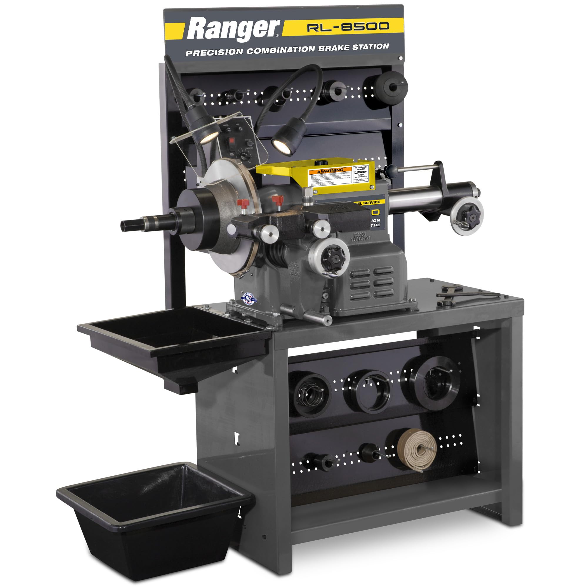 Ranger - RL-8500 Combination Disc/Drum Brake Lathe with Bench and Standard Tooling