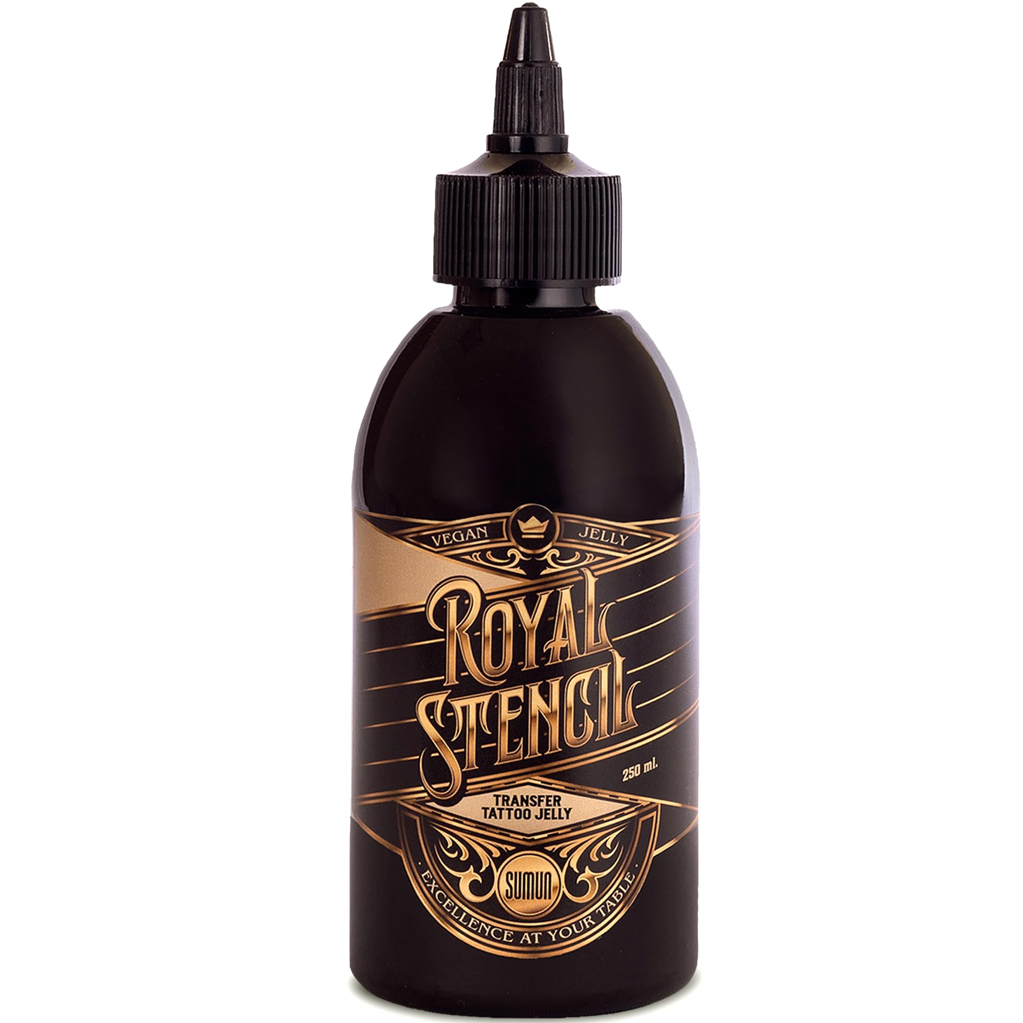 SUMUN TATTOO® Royale Stencil tattoo transfer 250ml 8,5 OZ | Crema de máxima transferencia perfecta para tatuajes | Todo tipo de piel y zonas | Uso con papel Transfer tattoo impresión duradera