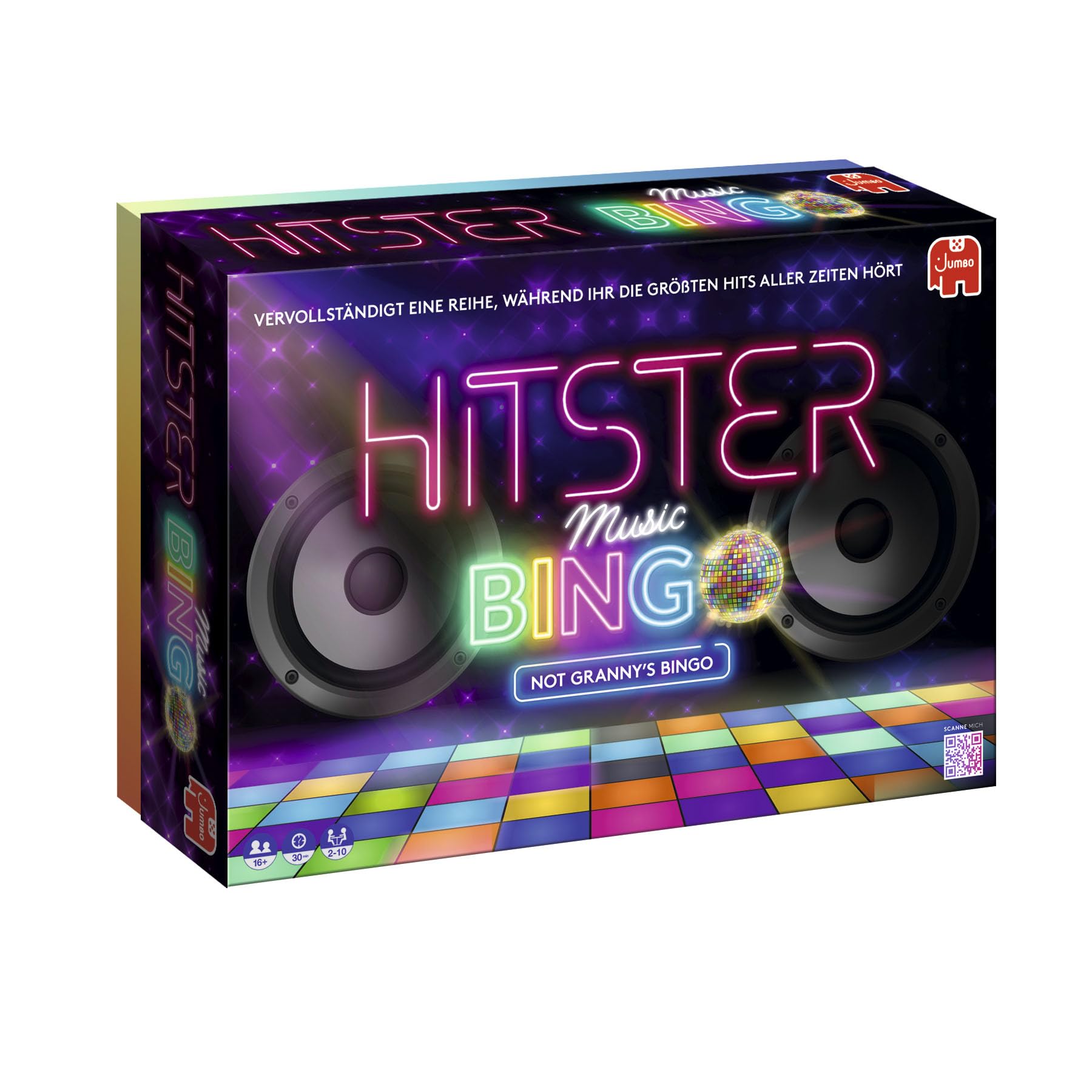 Hitster Bingo: Ein Musik-Brettspiel für spannende Spielabende und ausgelassene Partys.