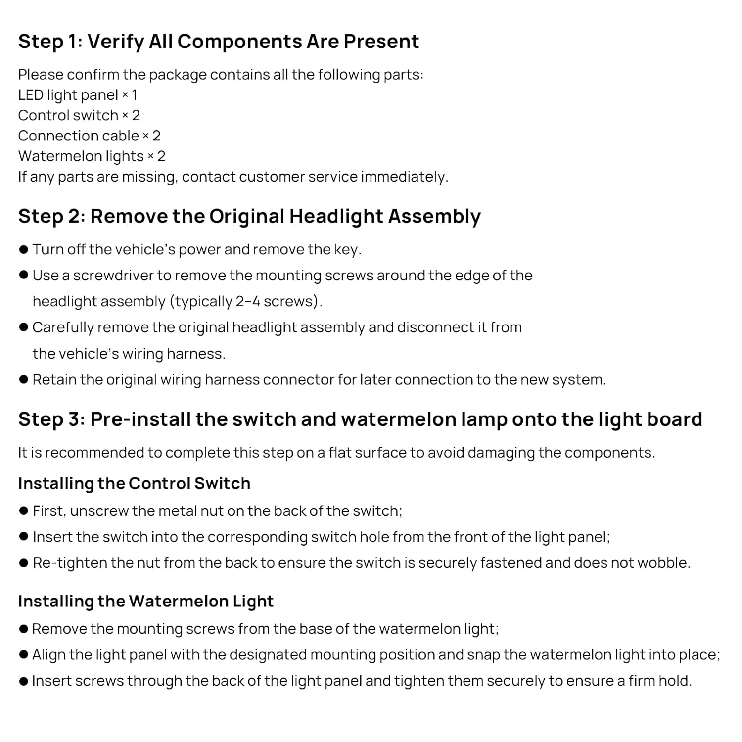 AUTOVIC Interior Light Plate & Switch with Amber Watermelon Light Kit for Peterbilt Truck 359 379 389 Cab Dome Lights Panel Frame