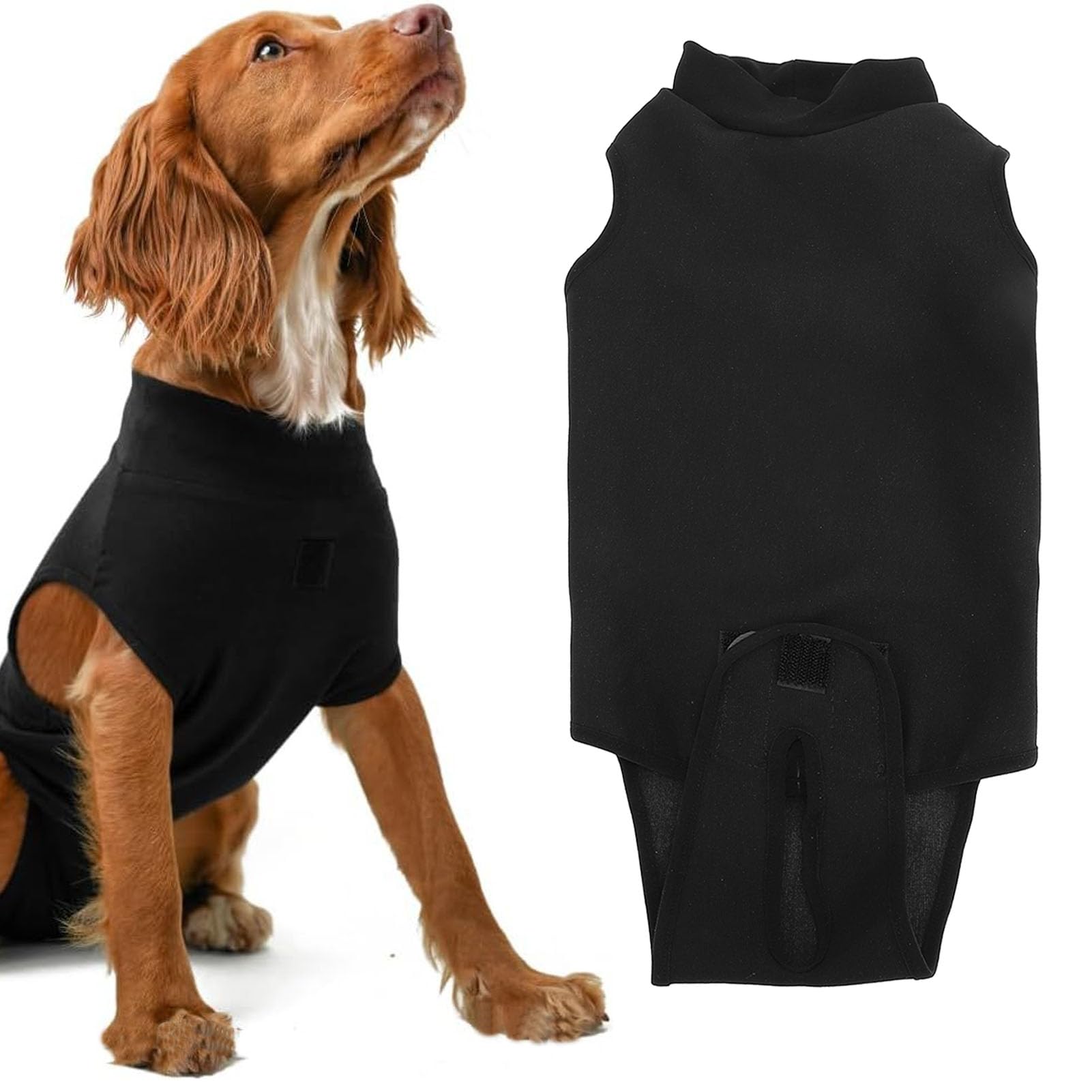 Recovery Suit for Dogs After Surgery Dog Surgery Recovery Suit, Female and Male, Soft Breathable Stretchy Fabric, Anti Lick