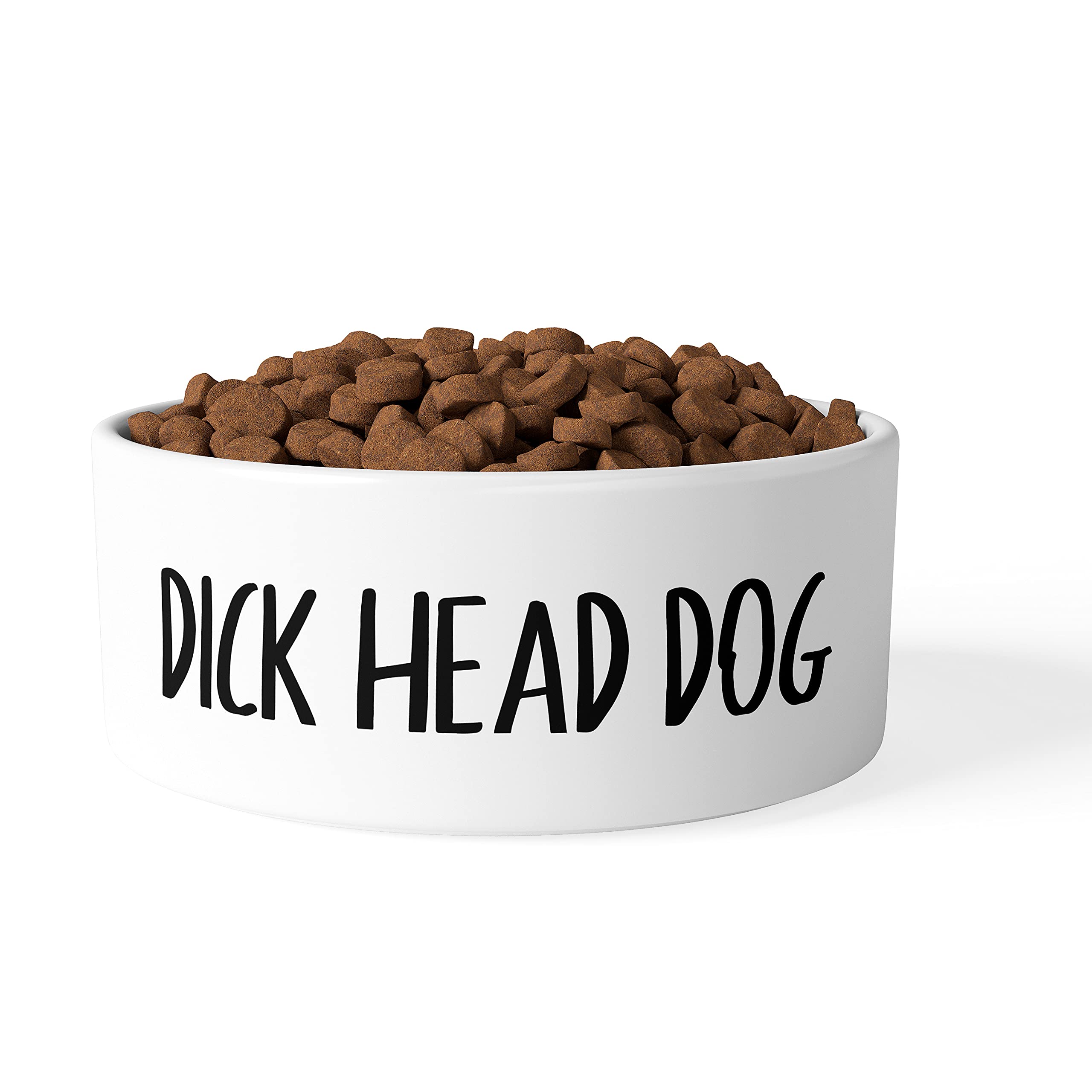 Banter Cards Dick head dog pet bowl Funny Pet Bowl - Dog Bowl - Cat Bowl - Gifts for pet lovers - funny pet gifts (LARGE BOWL - 18.5CM X 8CM)