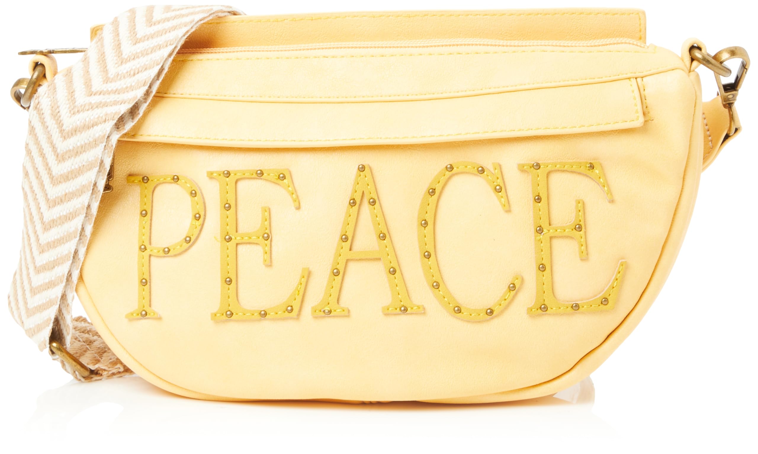 NALLY Women's Crossbody Crossover Body Bag, Yellow, One Size